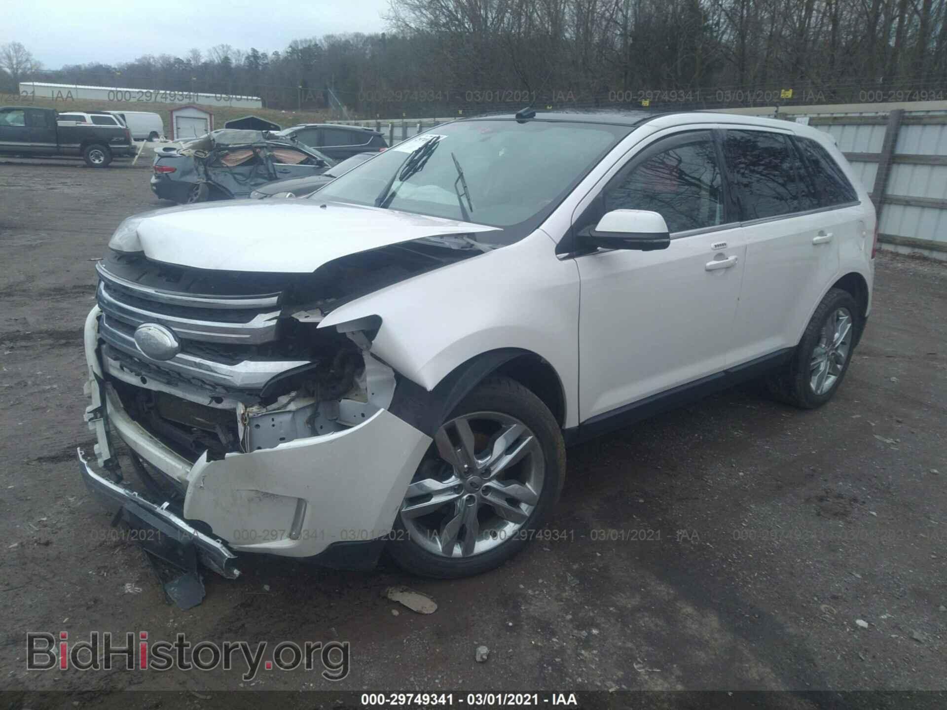 2013 FORD EDGE - VIN: 2FMDK4KC8DBA72302 - Фото 2