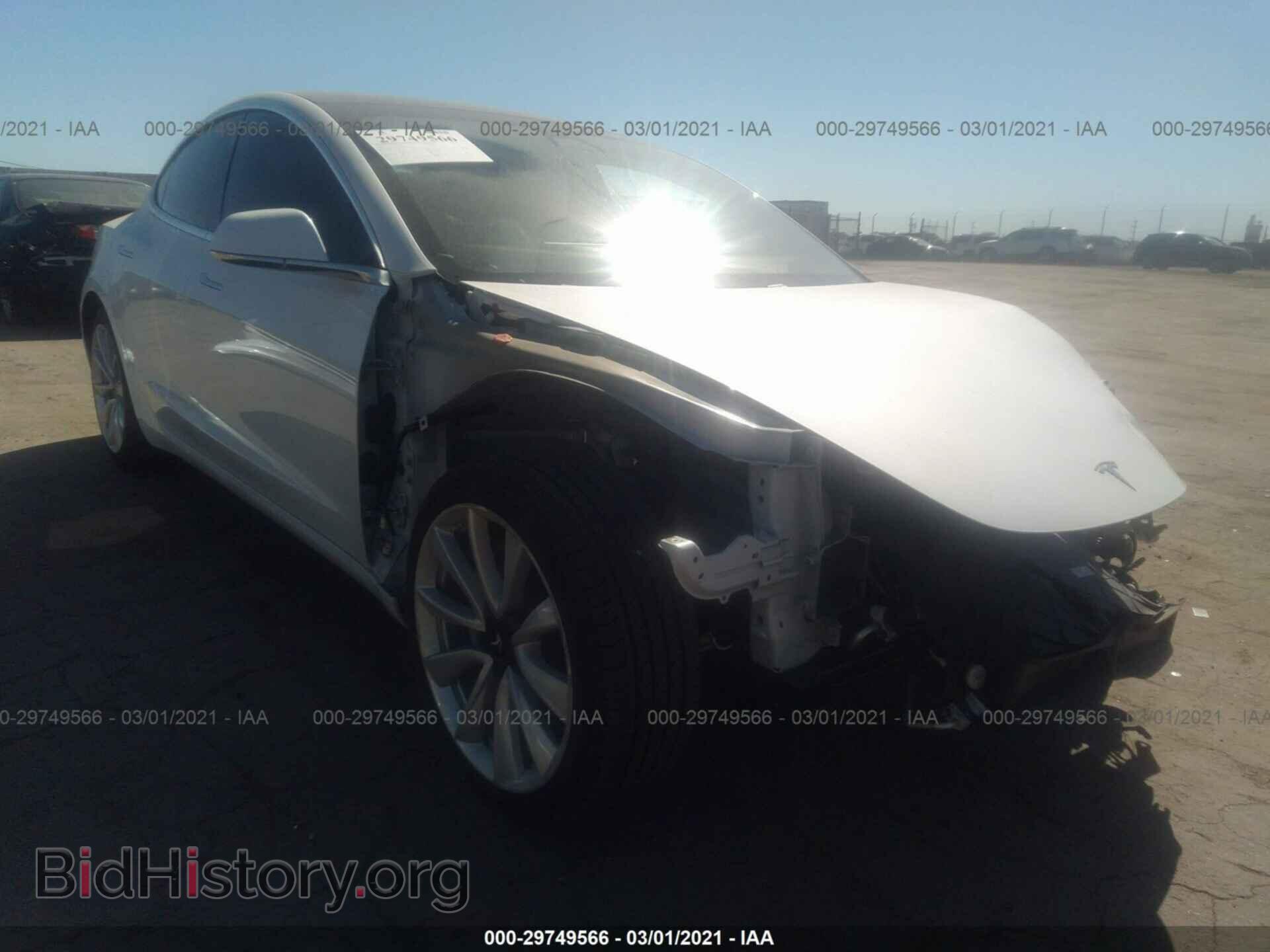 Фотография 5YJ3E1EAXLF717727 - TESLA MODEL 3 2020