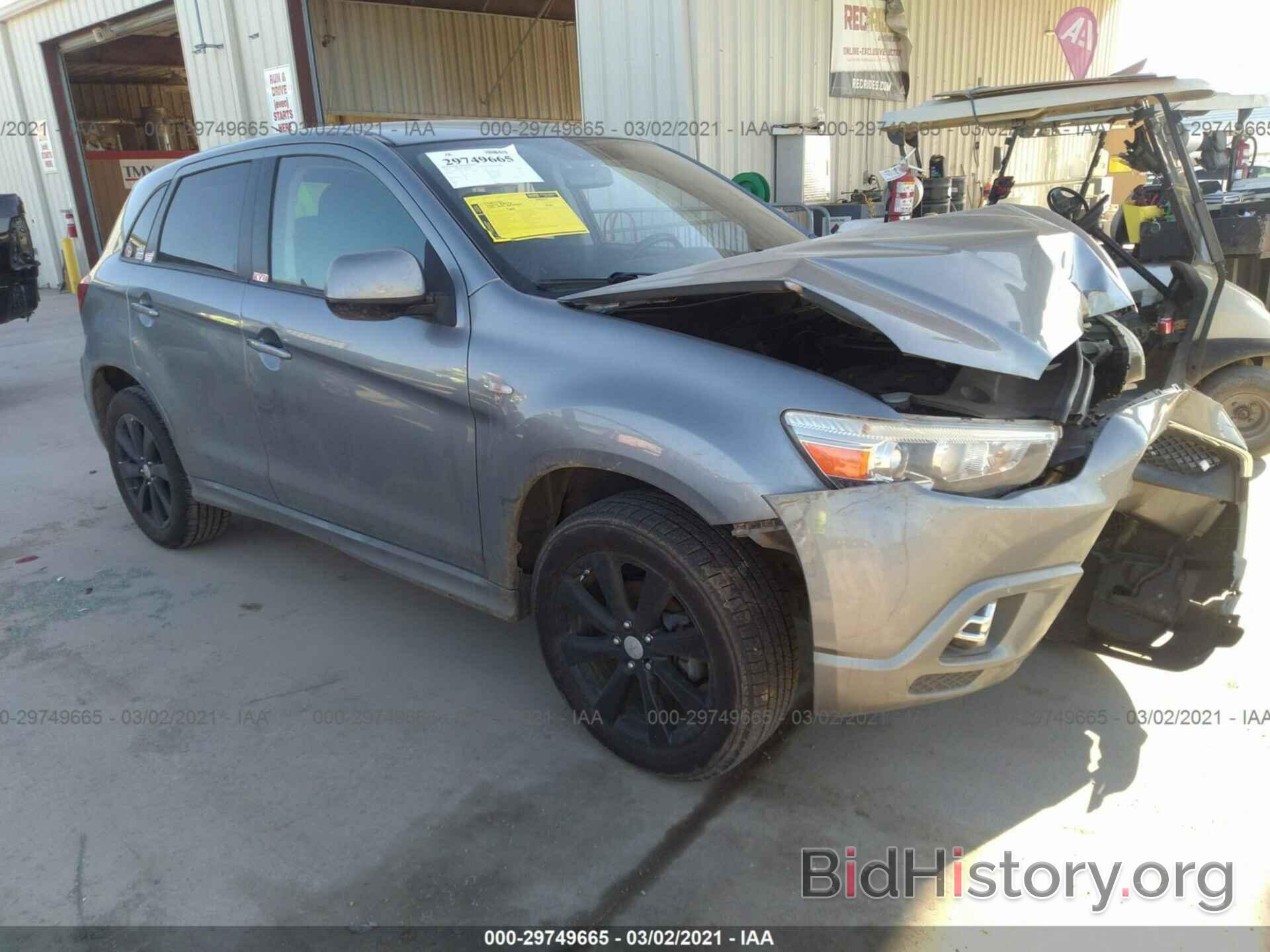 Photo JA4AP4AU7CZ009345 - MITSUBISHI OUTLANDER SPORT 2012