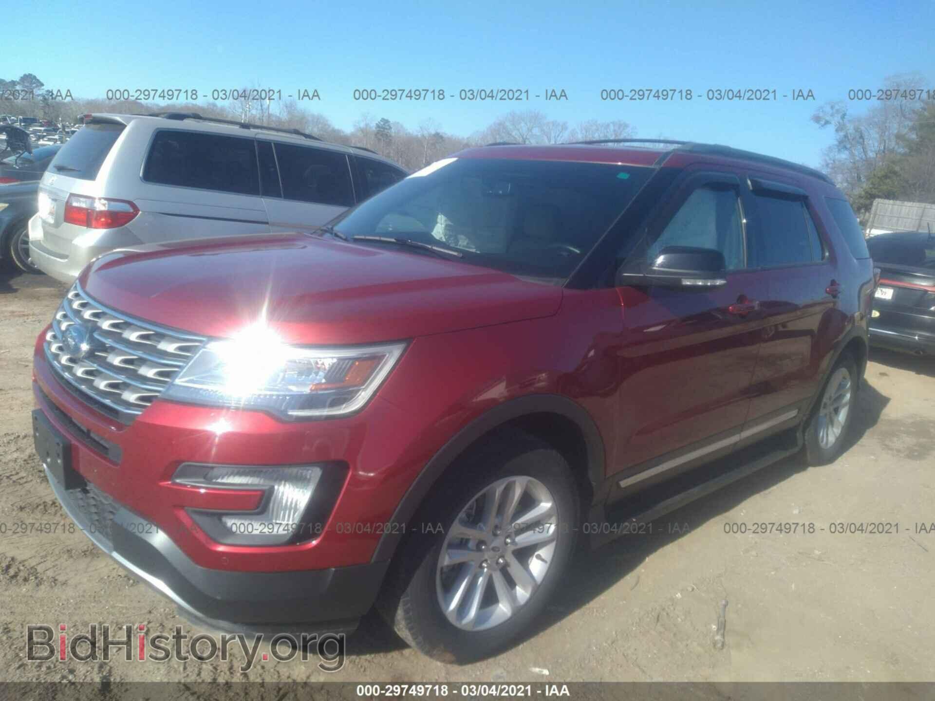 2016 FORD EXPLORER - VIN: 1FM5K7D82GGC64214 - Фото 2