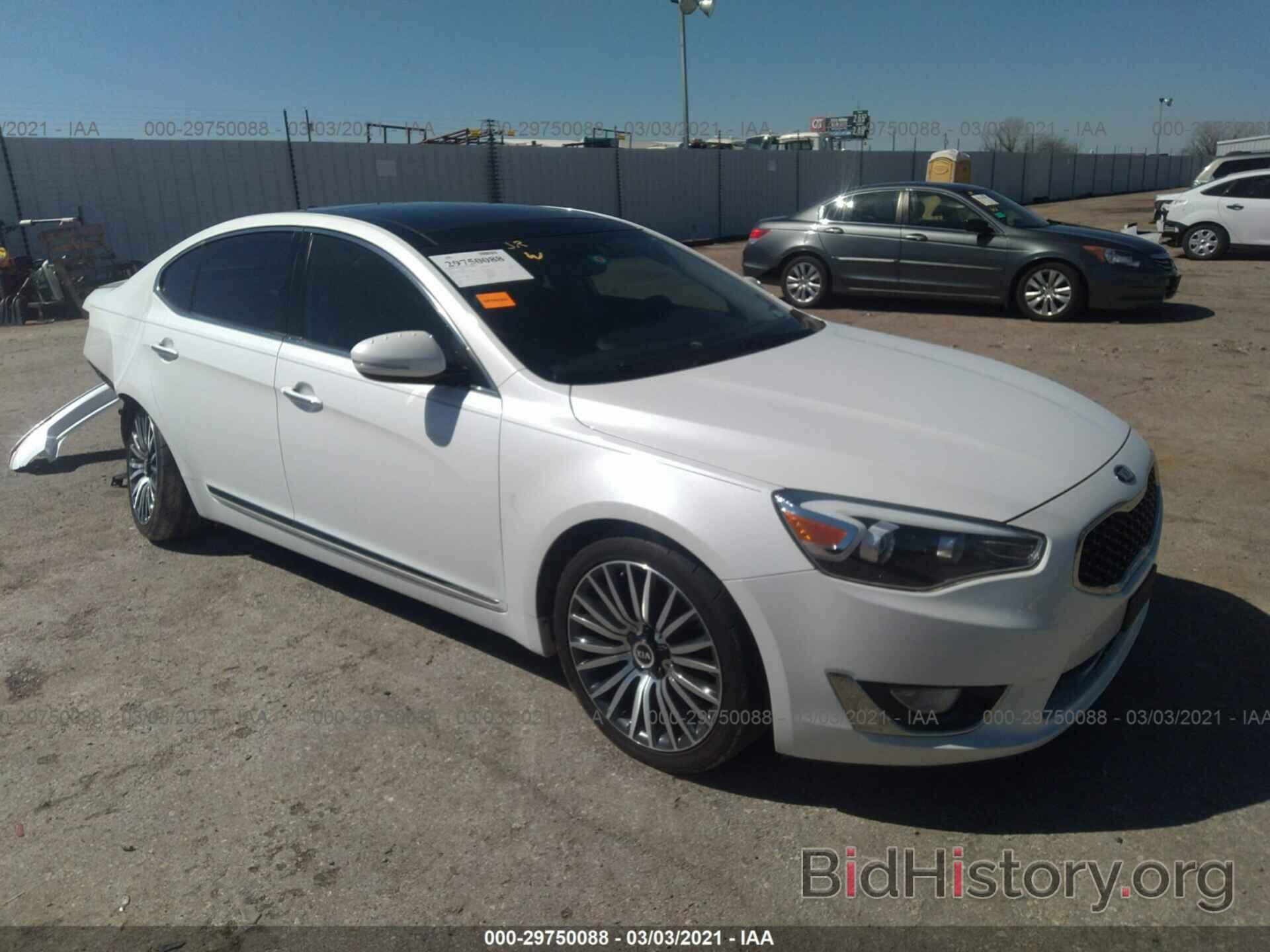 Photo KNALN4D7XE5131344 - KIA CADENZA 2014