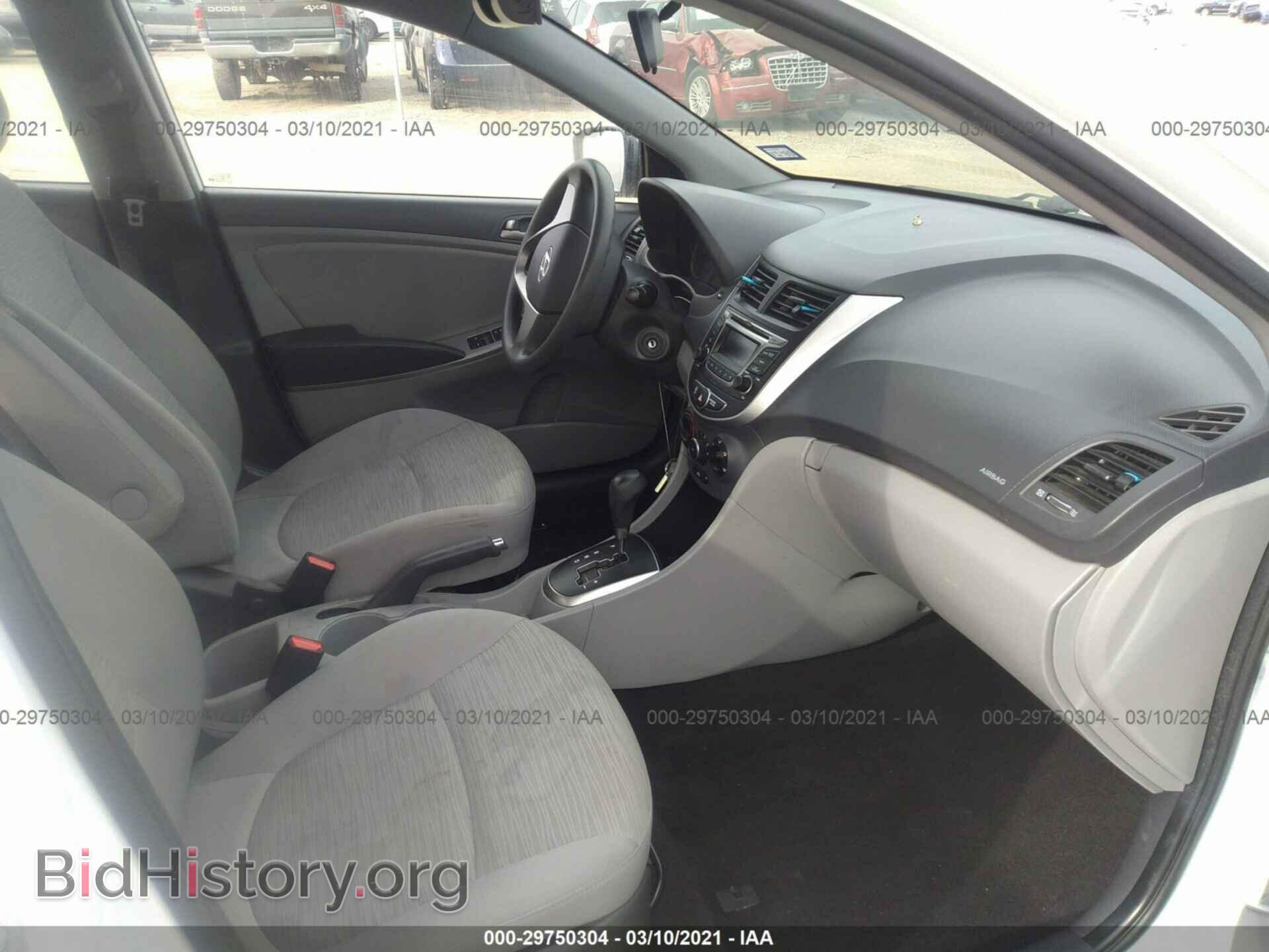 2016 HYUNDAI ACCENT - VIN: KMHCT4AE5GU074809 - Фото 5