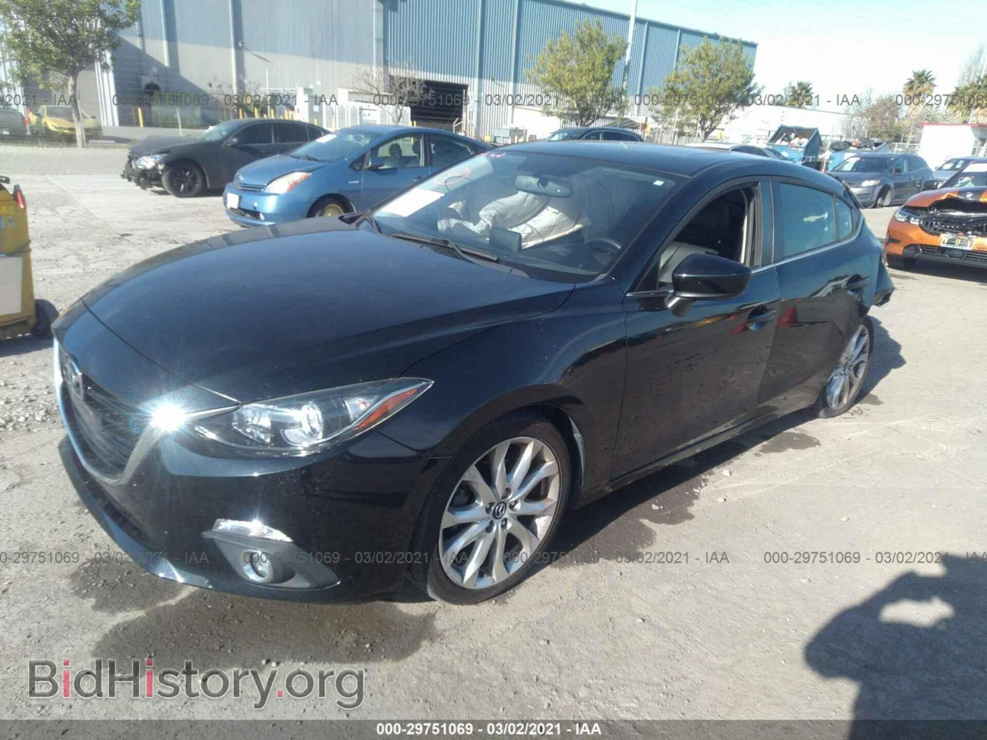 2015 MAZDA MAZDA3 - VIN: JM1BM1L33F1237643 - Фото 2