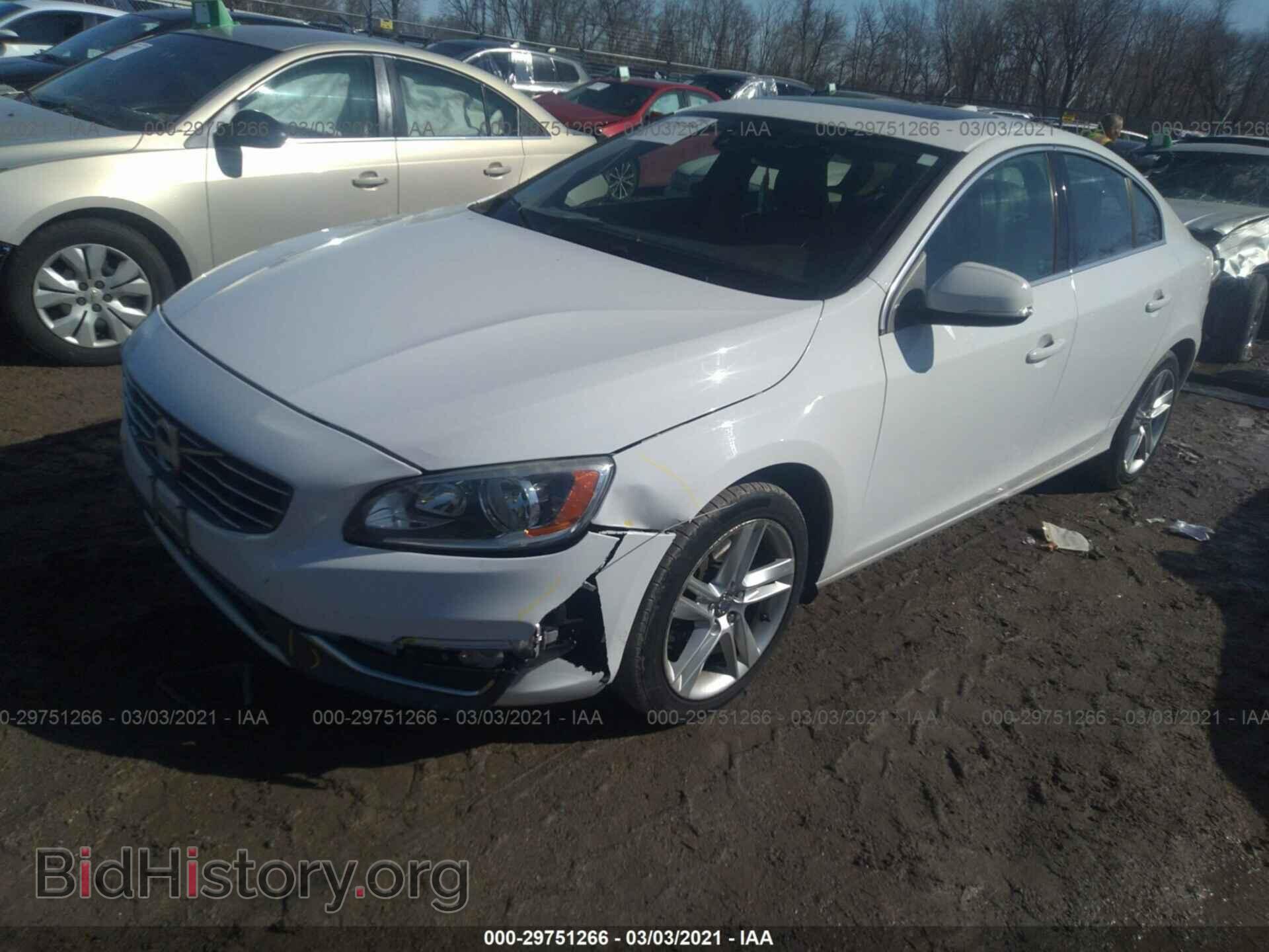 2014 VOLVO S60 - VIN: YV1612FH1E2290657 - Фото 2