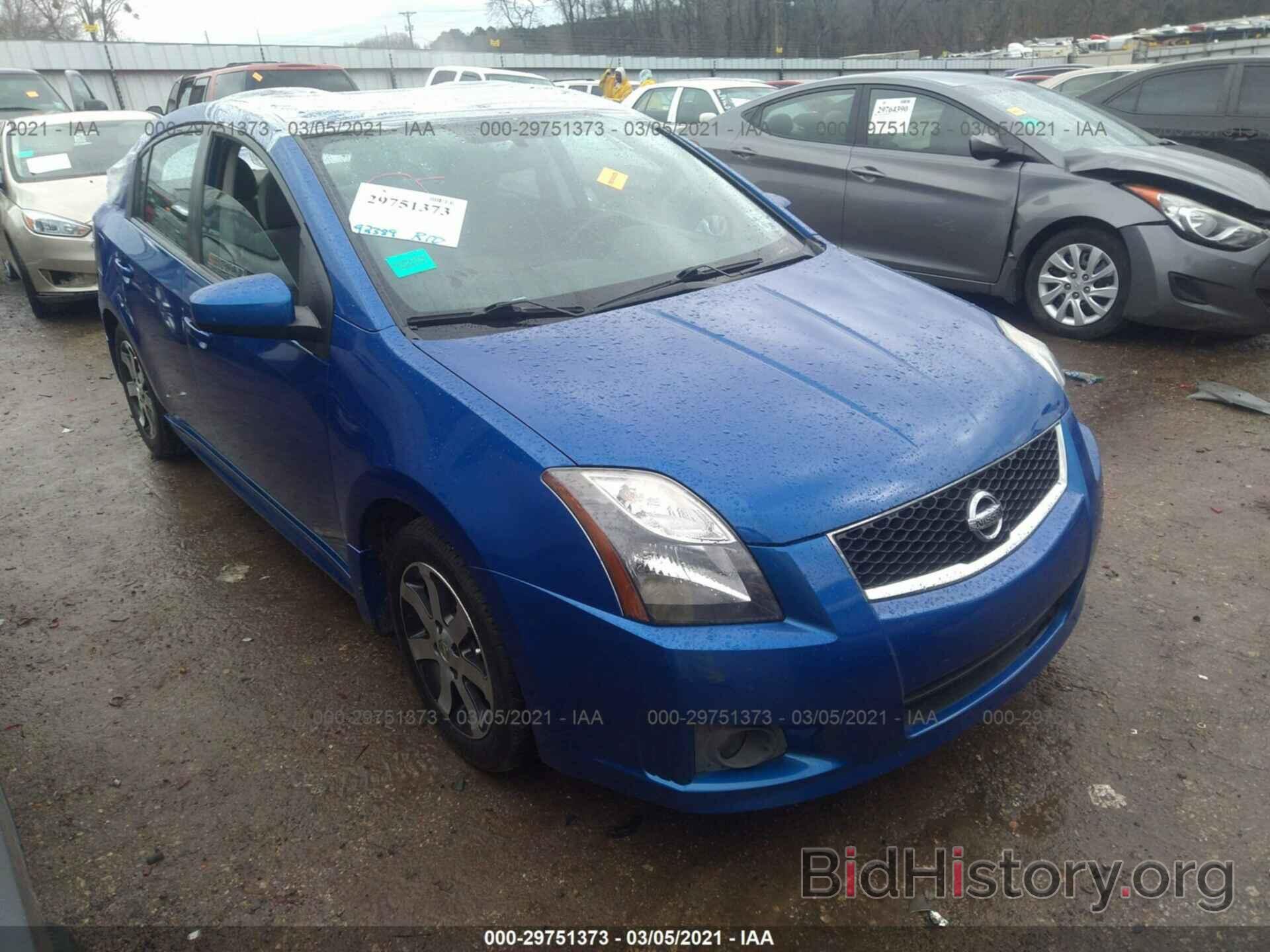 Photo 3N1AB6AP6CL770565 - NISSAN SENTRA 2012