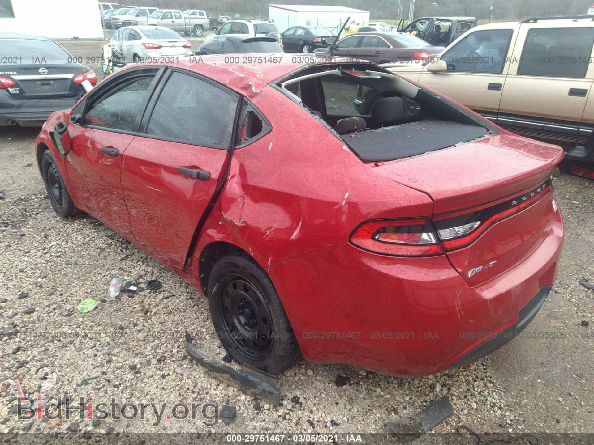 2013 DODGE DART - VIN: 1C3CDFAA9DD105053 - Фото 3