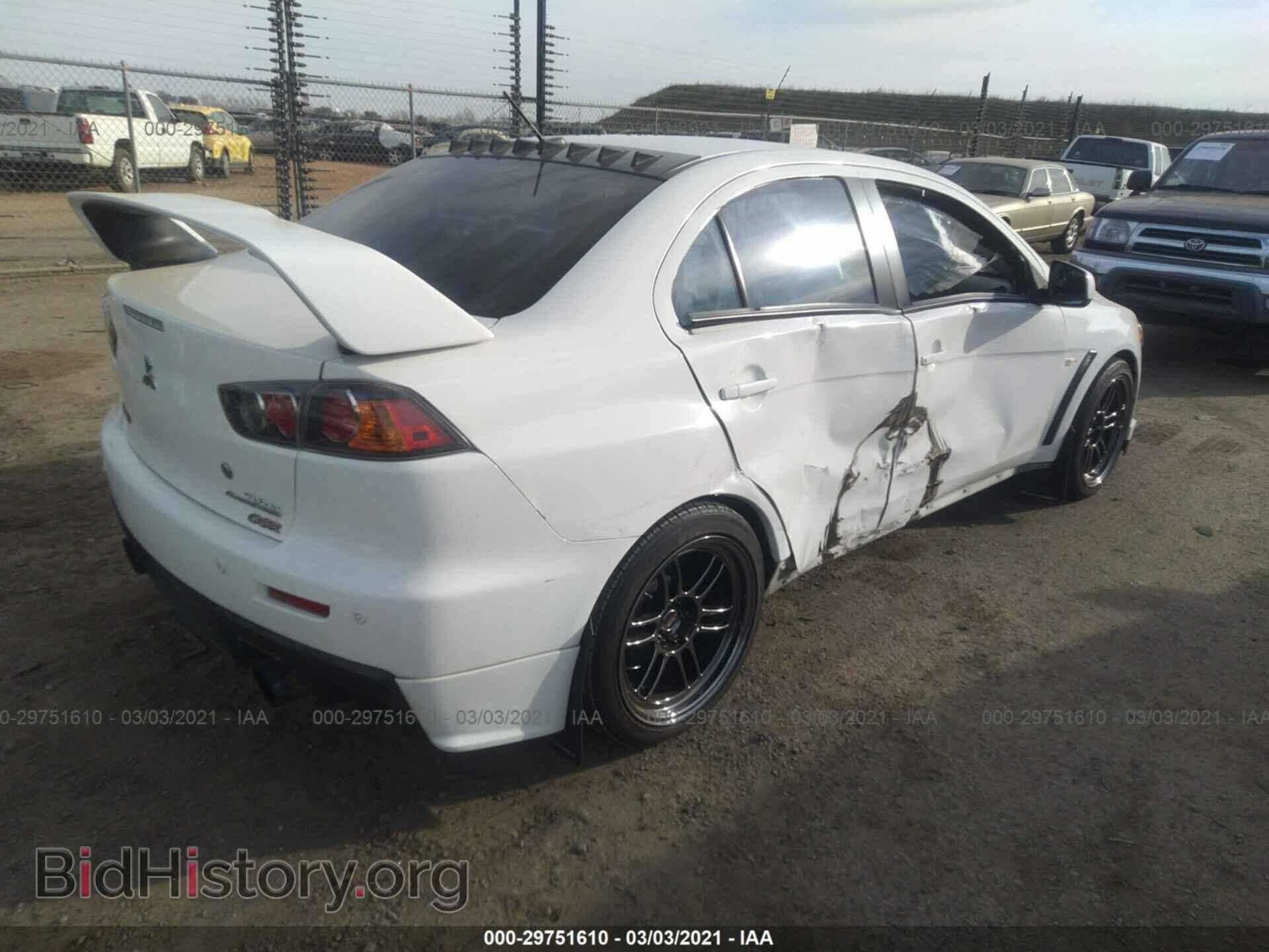 2014 MITSUBISHI LANCER EVOLUTION - VIN: JA32W8FV2EU011430 - Фото 4