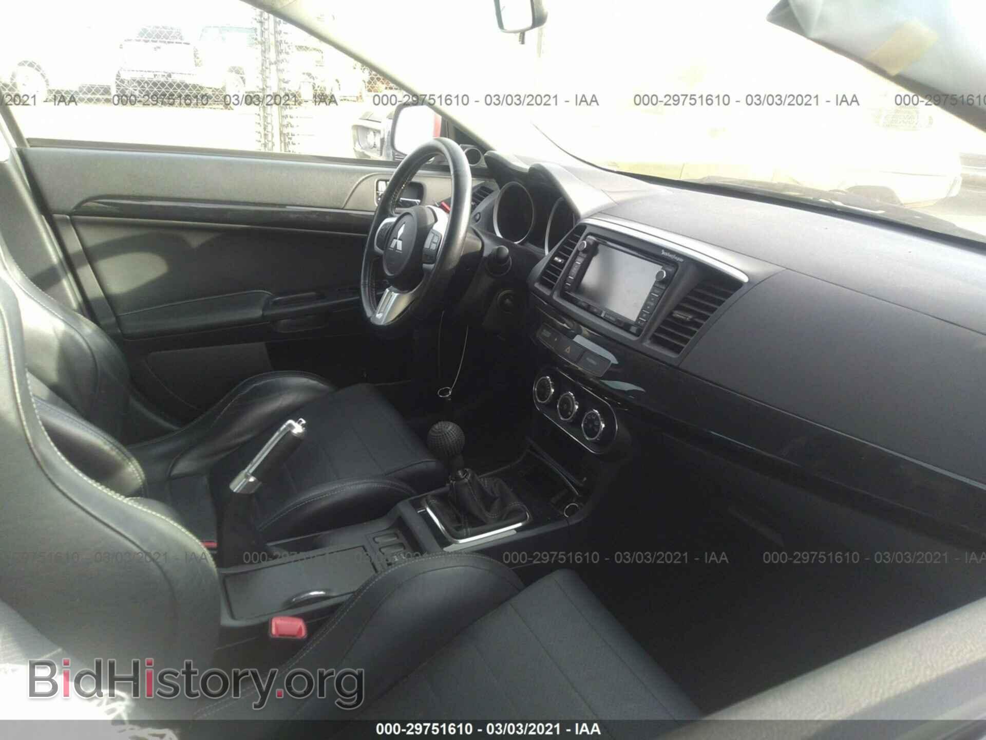 2014 MITSUBISHI LANCER EVOLUTION - VIN: JA32W8FV2EU011430 - Фото 5