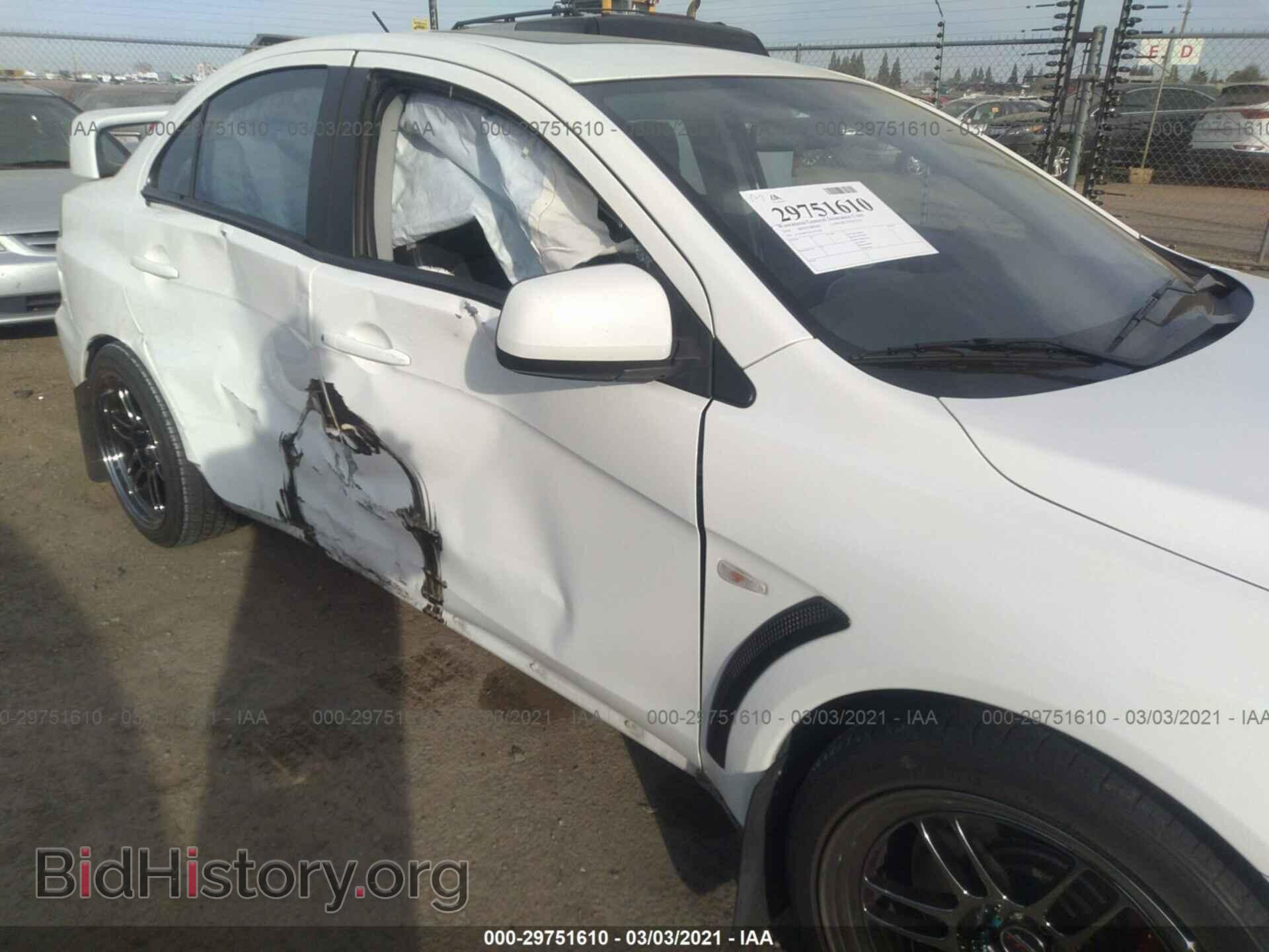 2014 MITSUBISHI LANCER EVOLUTION - VIN: JA32W8FV2EU011430 - Фото 6