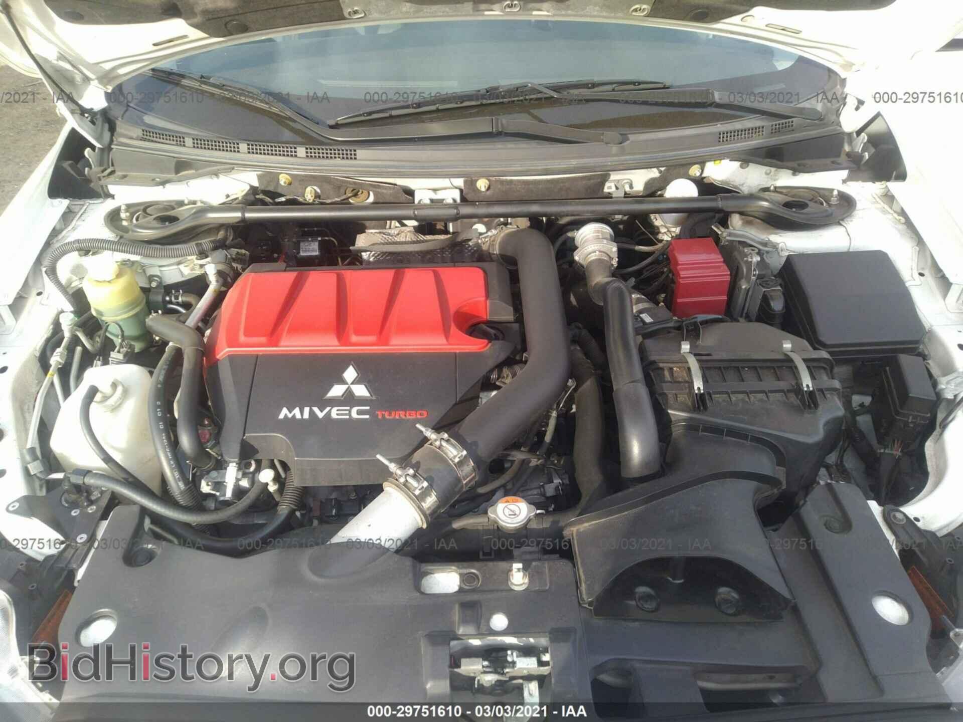 2014 MITSUBISHI LANCER EVOLUTION - VIN: JA32W8FV2EU011430 - Фото 10