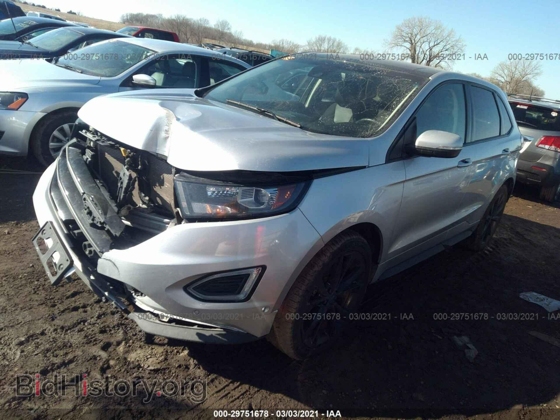 2015 FORD EDGE - VIN: 2FMTK4AP9FBB55644 - Фото 2