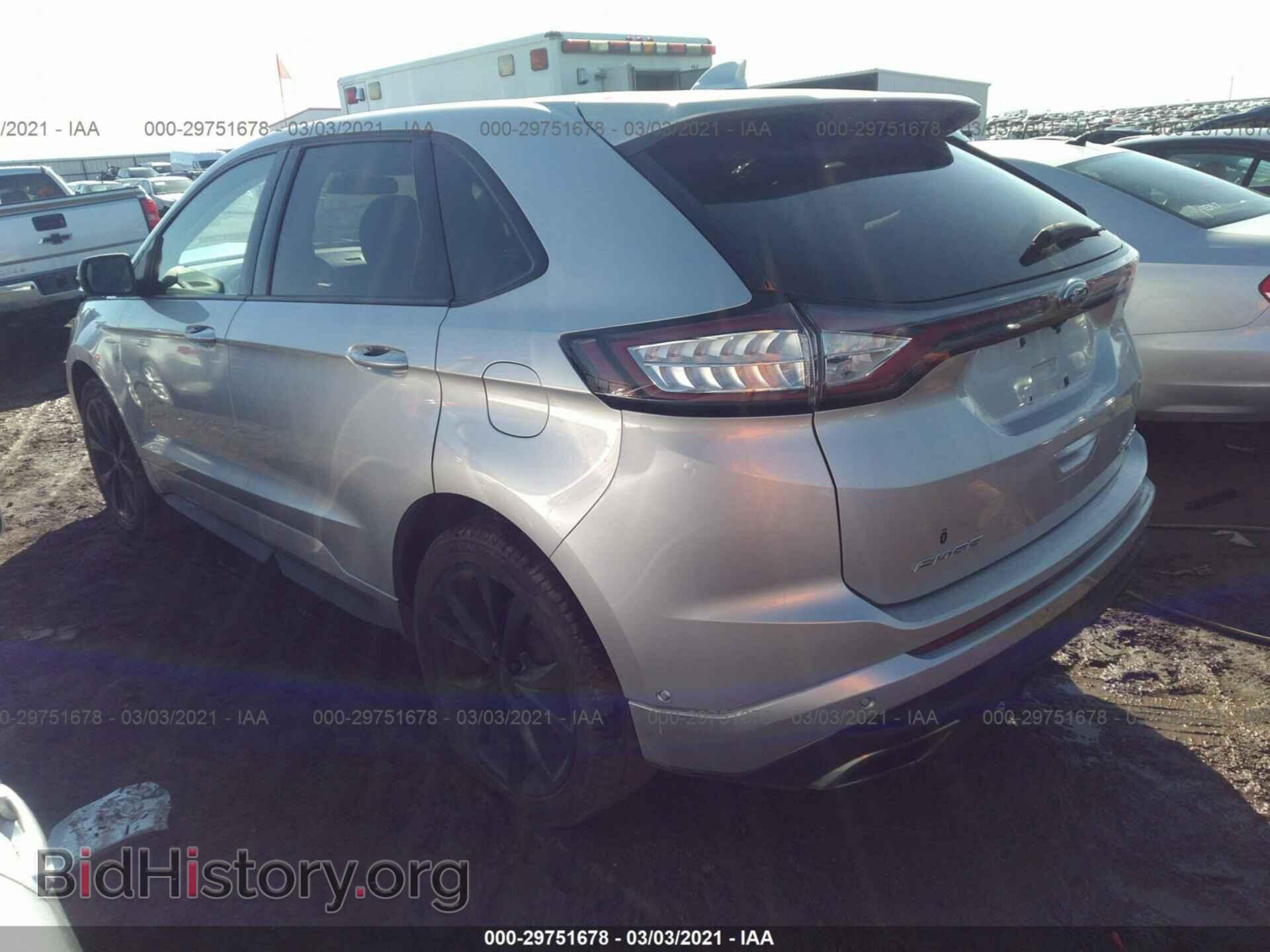 2015 FORD EDGE - VIN: 2FMTK4AP9FBB55644 - Фото 3