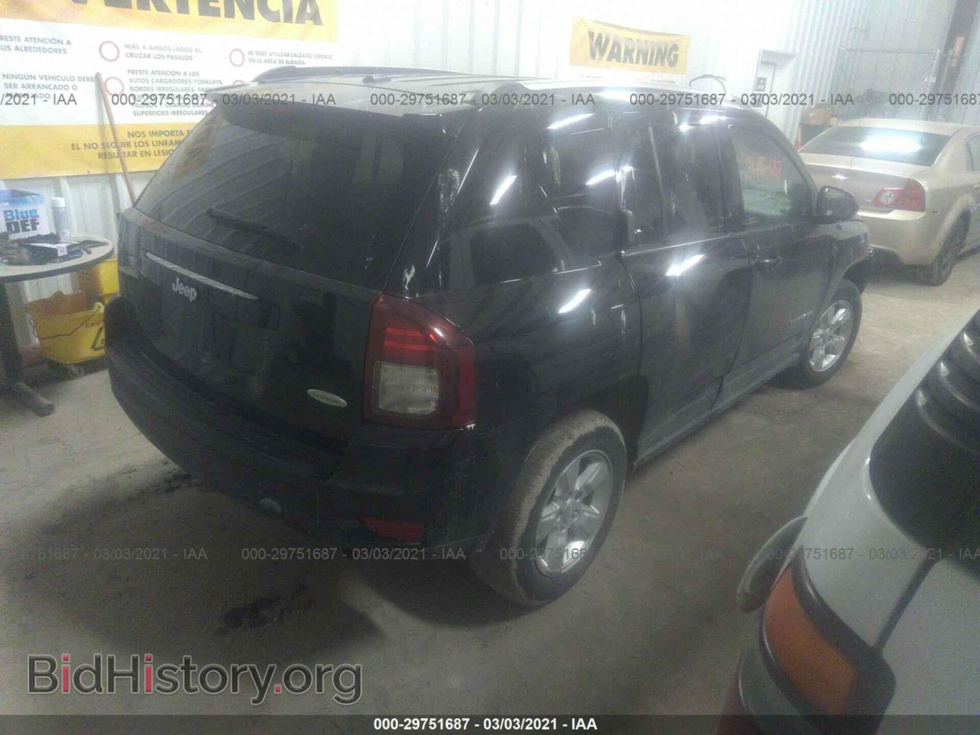 2016 JEEP COMPASS - VIN: 1C4NJCEA4GD666240 - Фото 4