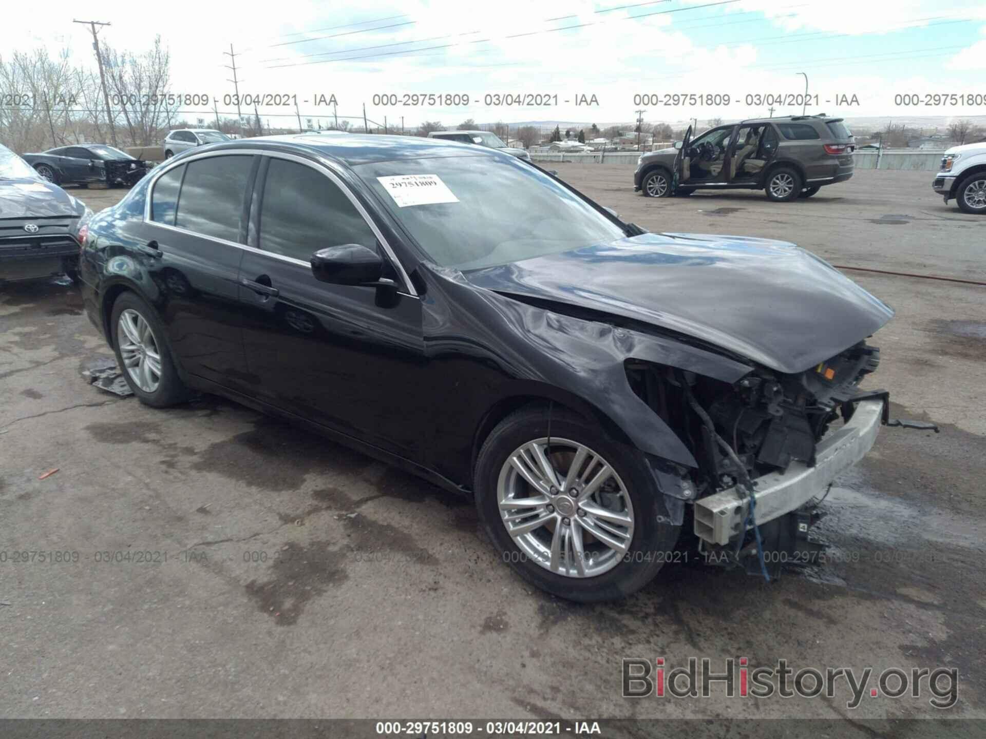 Photo JN1CV6AP3CM934439 - INFINITI G37 SEDAN 2012