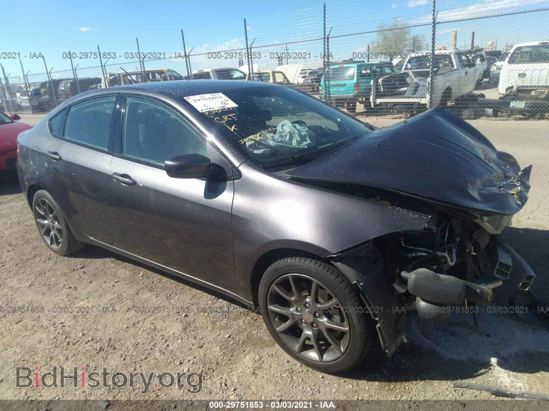 Photo 1C3CDFBB7ED914334 - DODGE DART 2014