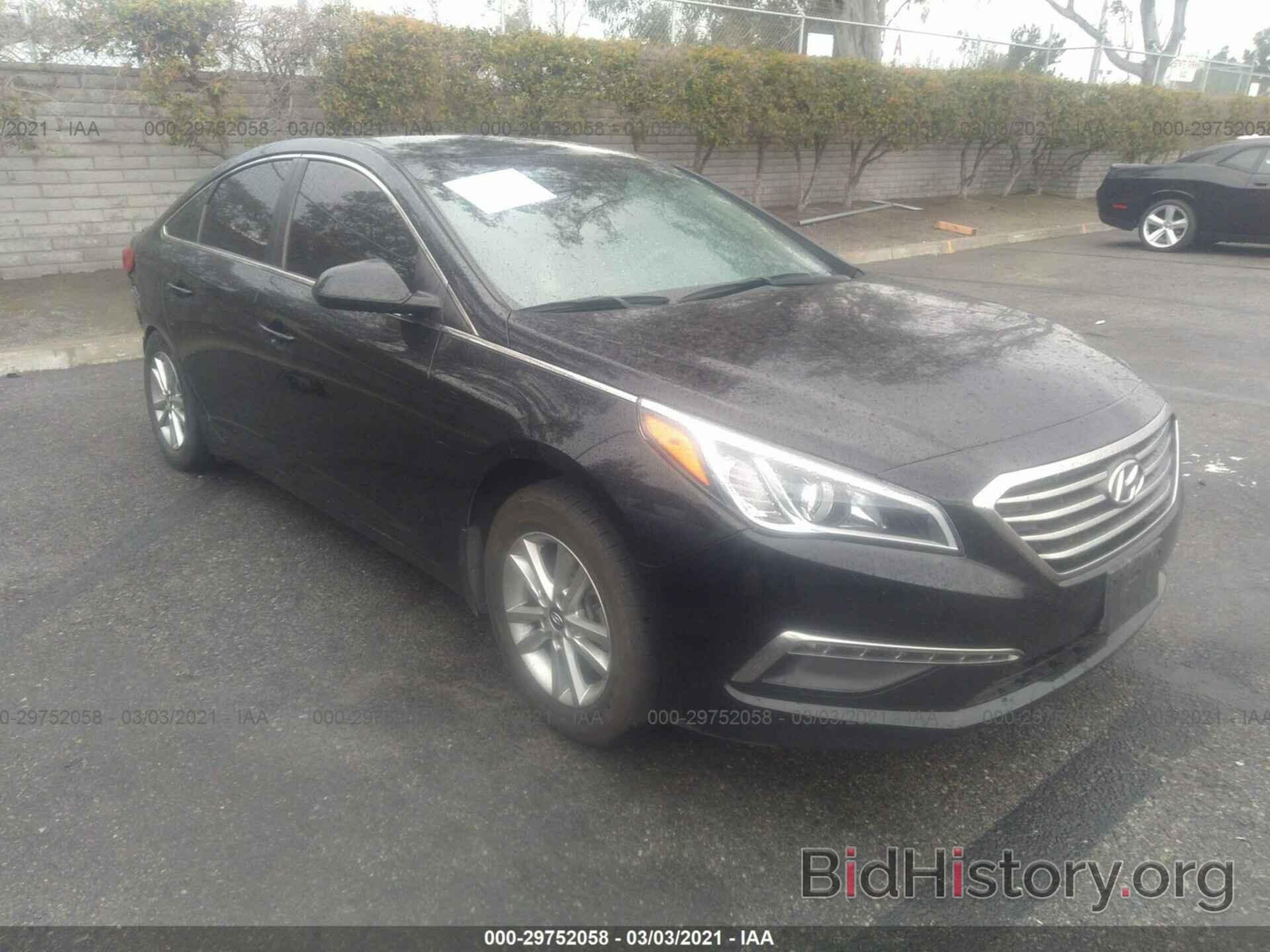 Photo 5NPE24AF9FH189396 - HYUNDAI SONATA 2015