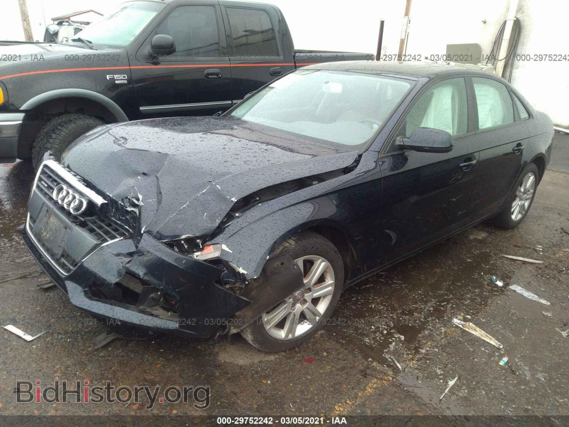 2010 AUDI A4 - VIN: WAUBFAFL0AN063230 - Фото 2