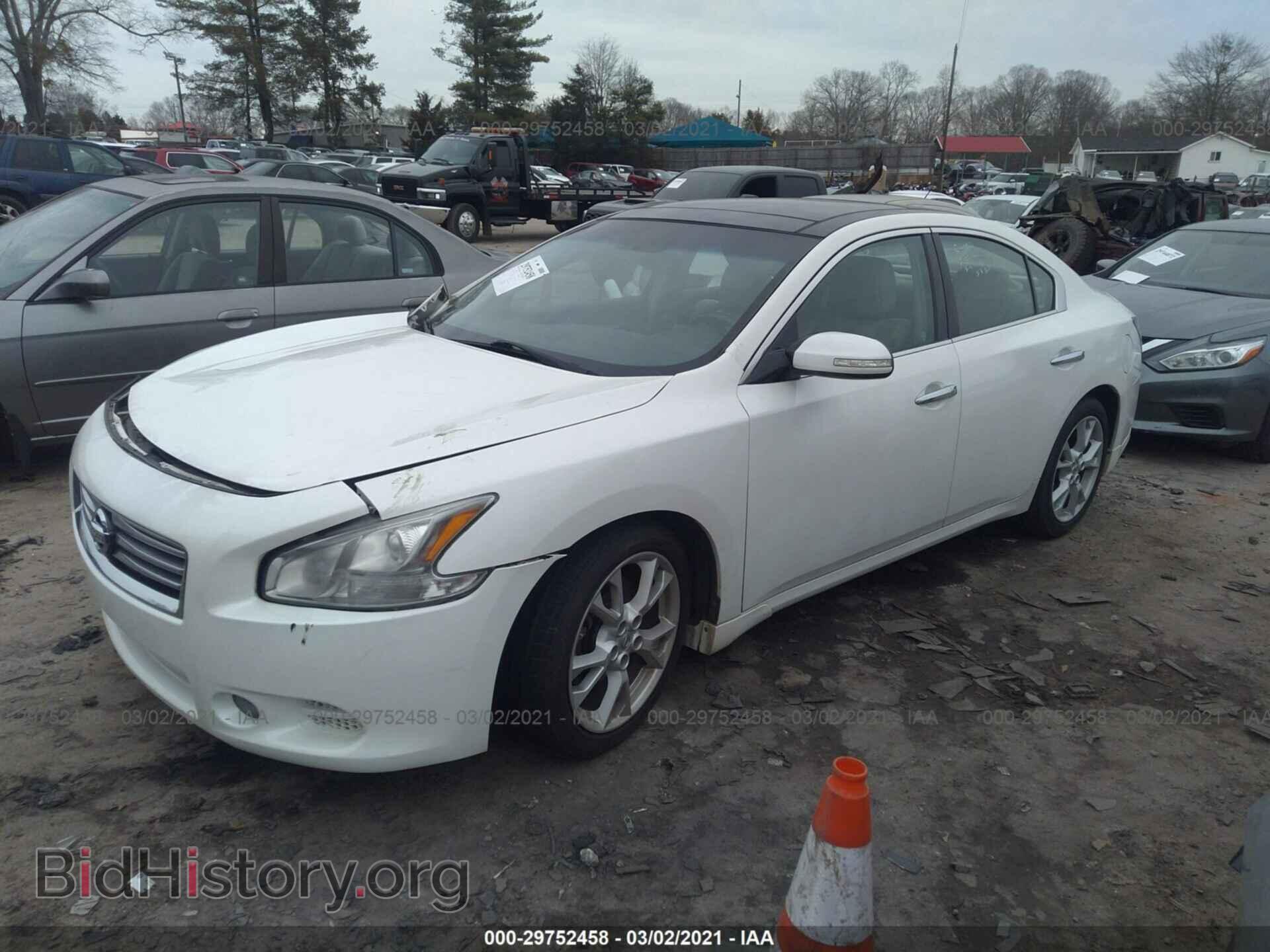 2012 NISSAN MAXIMA - VIN: 1N4AA5AP6CC802474 - Фото 2