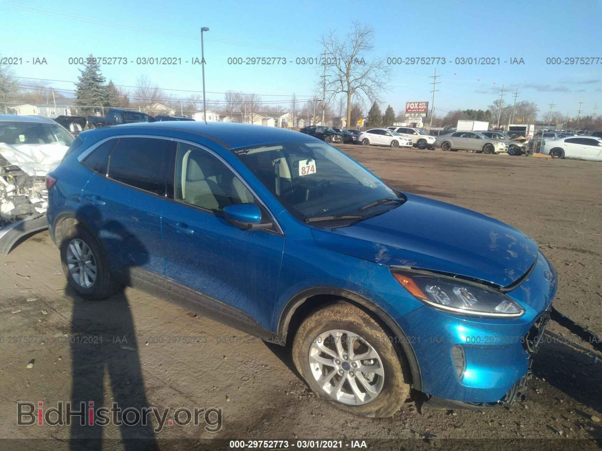 Photo 1FMCU9G61LUA30035 - FORD ESCAPE 2020