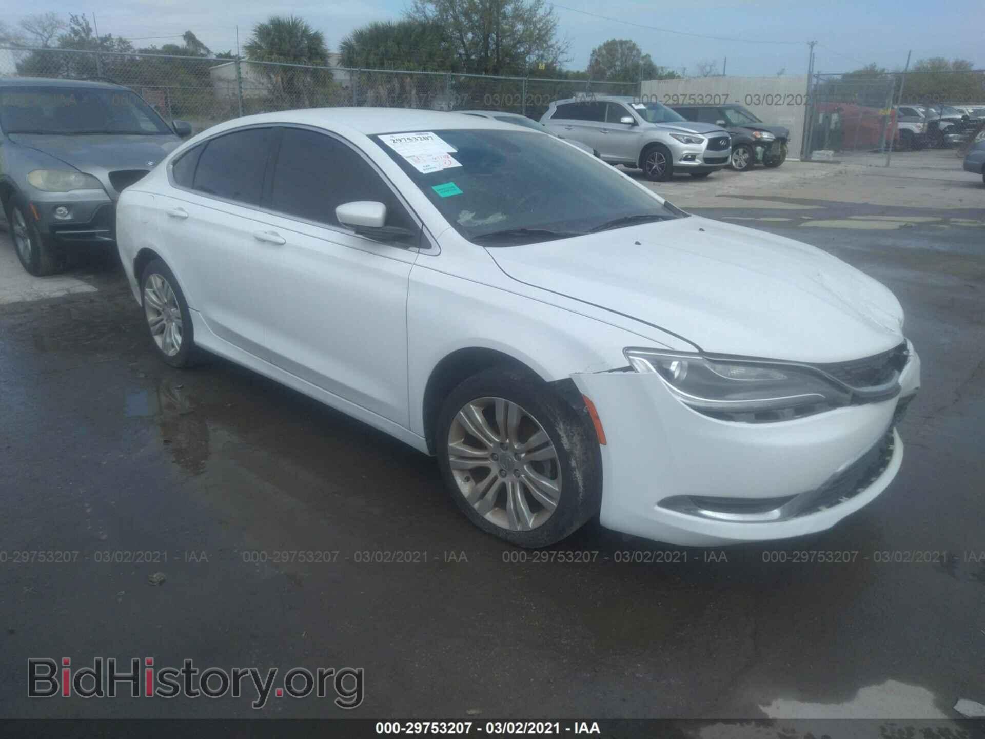 Photo 1C3CCCAB3FN754645 - CHRYSLER 200 2015