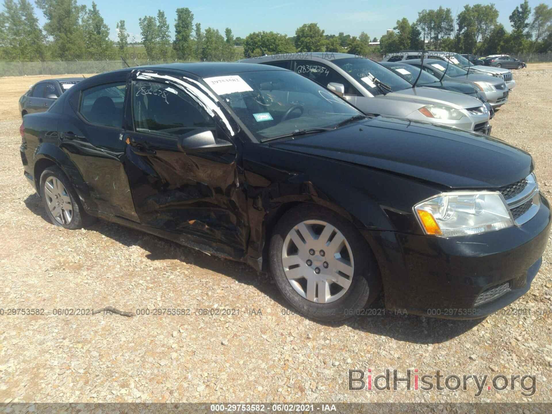 Photo 1C3CDZAB0EN196039 - DODGE AVENGER 2014