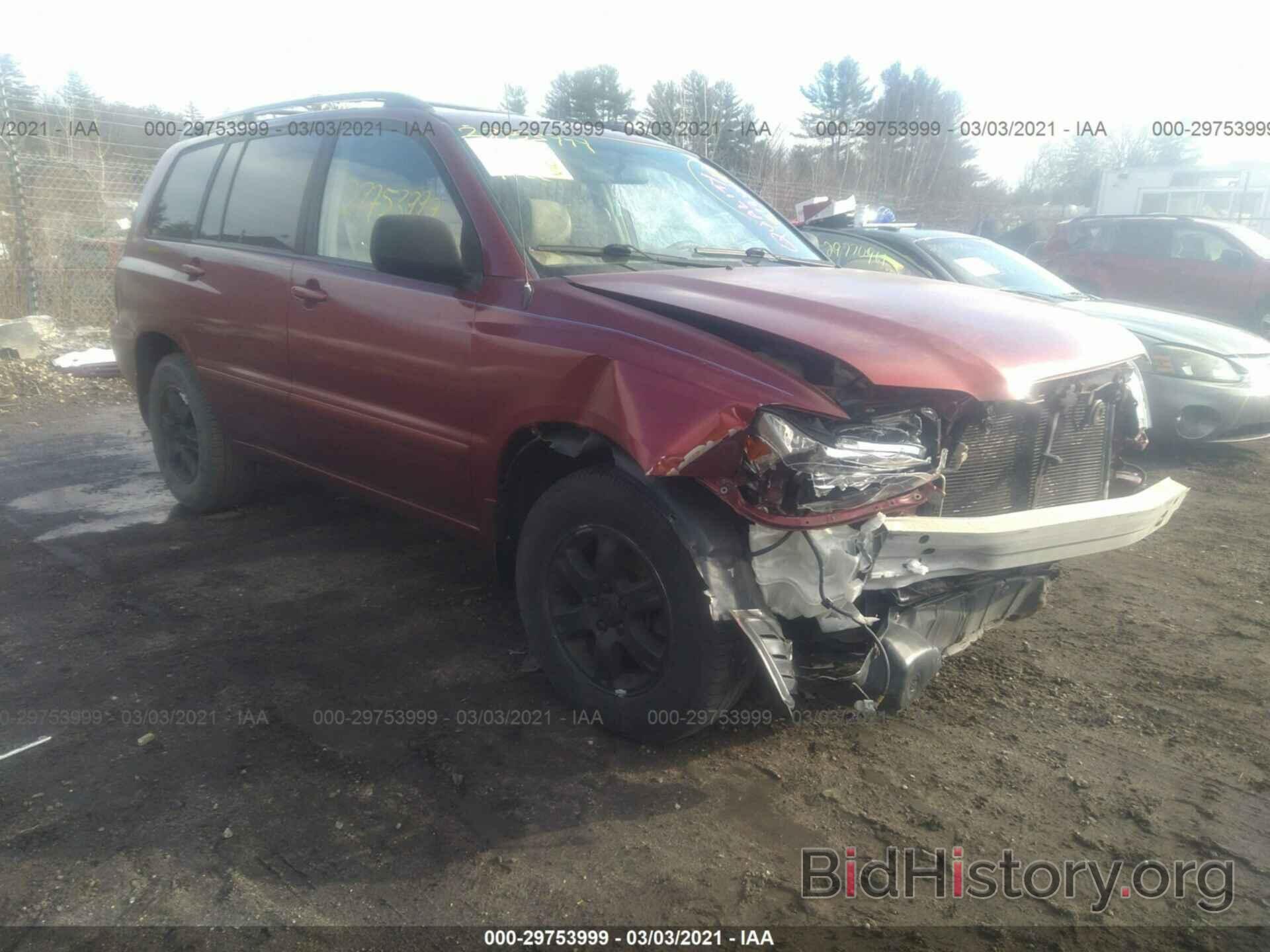 Photo JTEEP21A760151877 - TOYOTA HIGHLANDER 2006