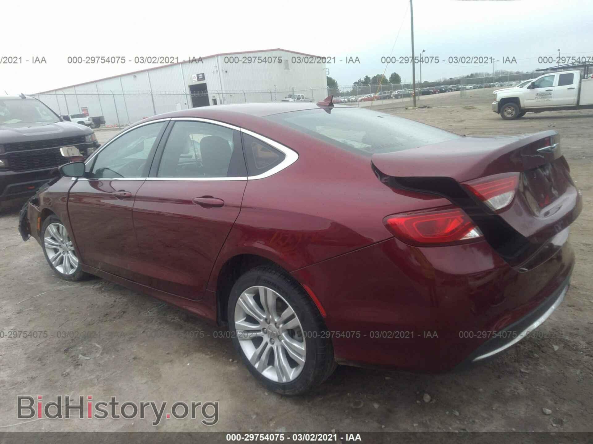 2015 CHRYSLER 200 - VIN: 1C3CCCABXFN673464 - Фото 3
