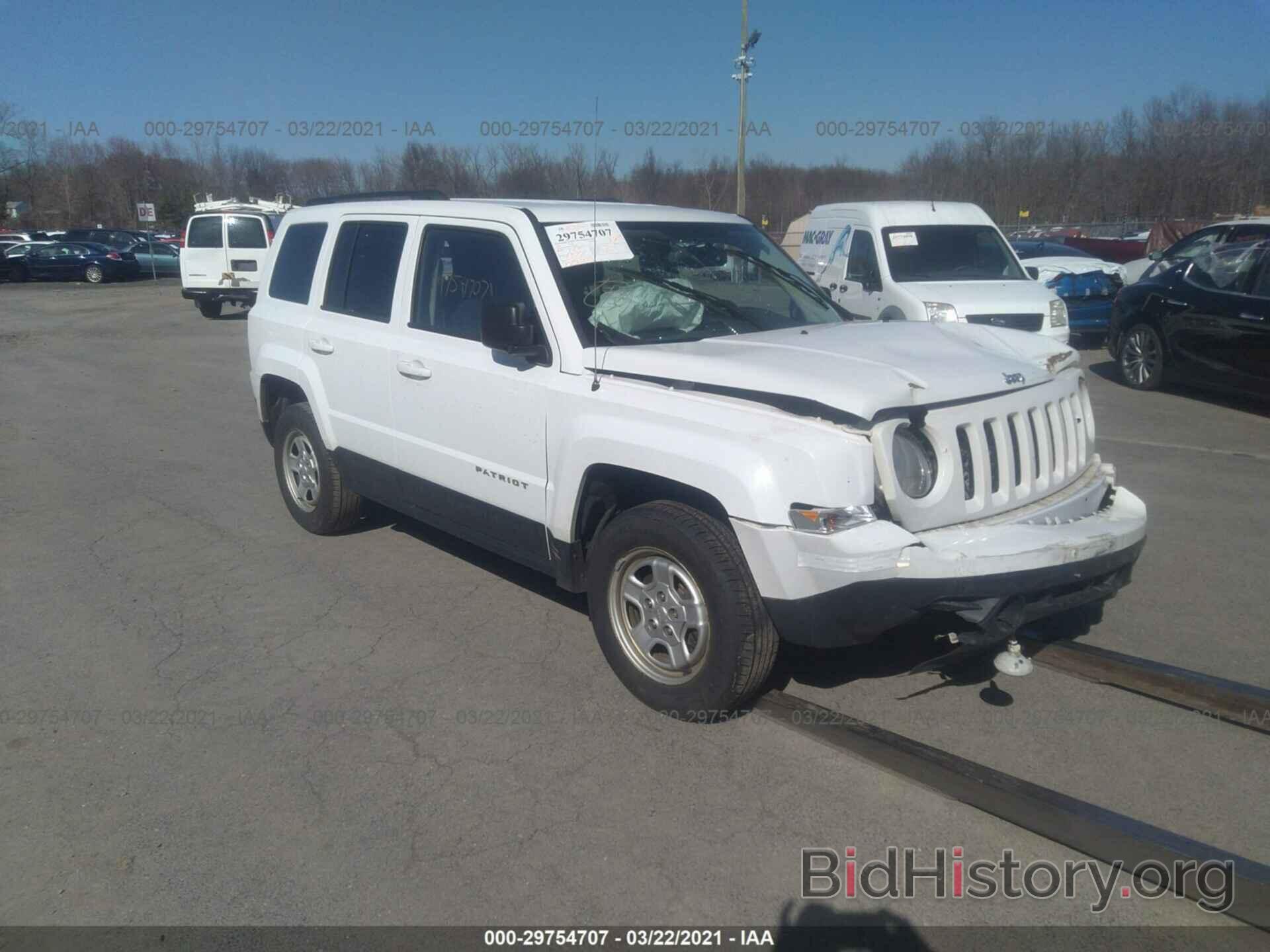 Фотография 1C4NJRBB6GD807390 - JEEP PATRIOT 2016