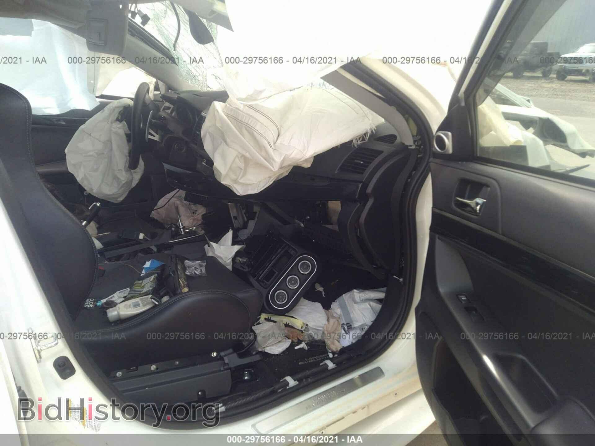 2014 MITSUBISHI LANCER EVOLUTION - VIN: JA32W5FV7EU005962 - Фото 5