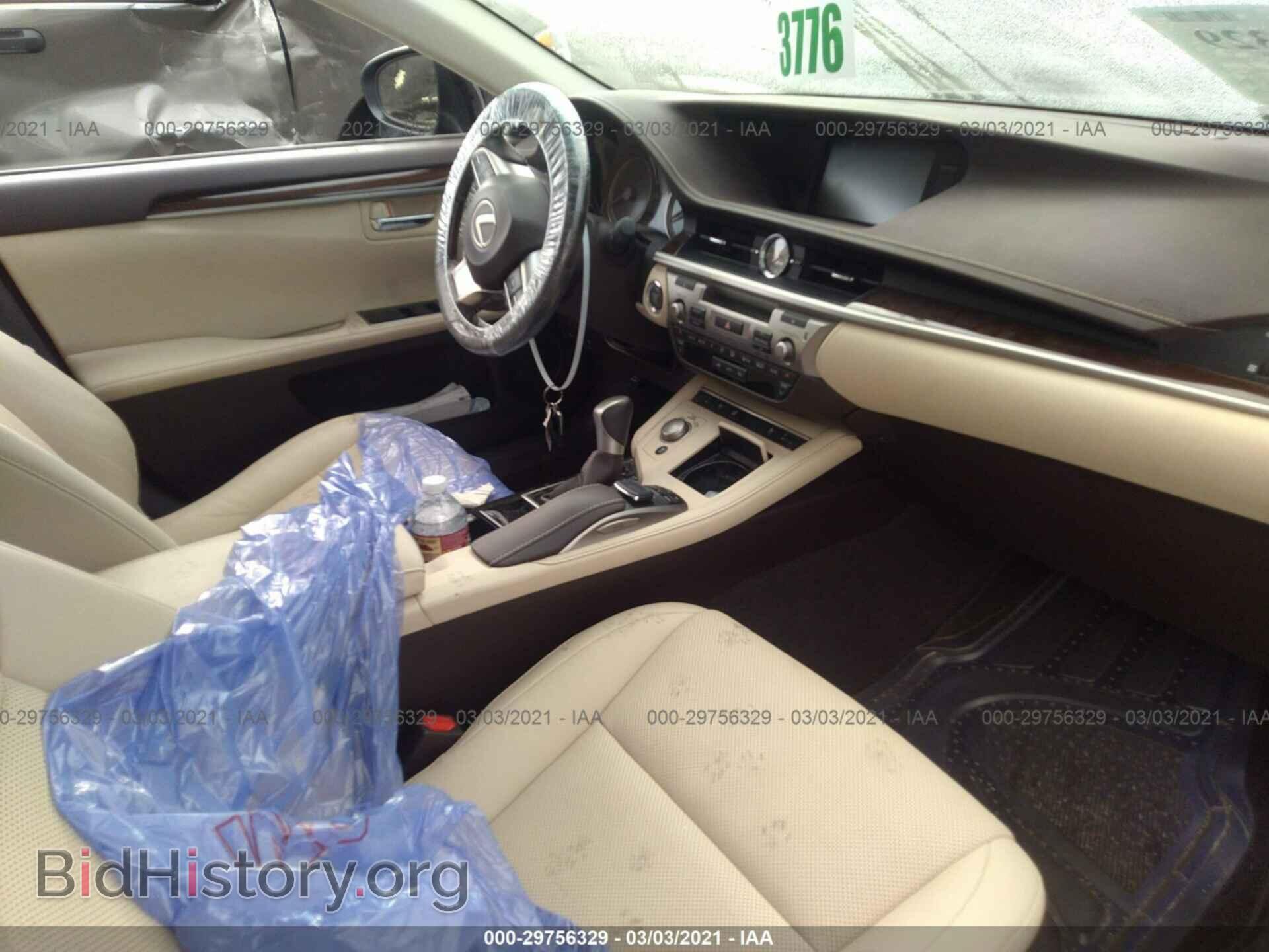 2017 LEXUS ES - VIN: JTHBK1GG1H2249059 - Фото 5