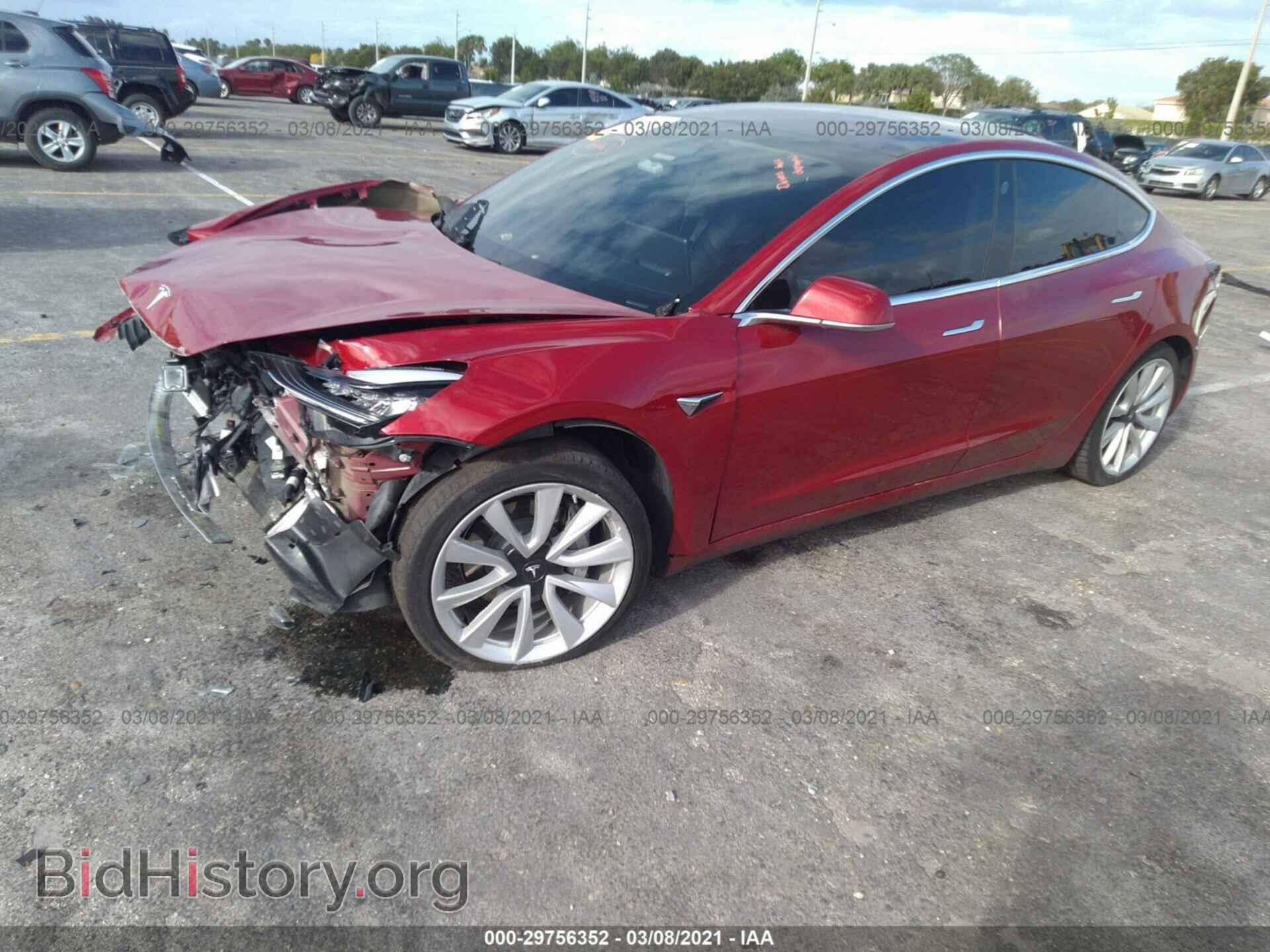 2018 TESLA MODEL 3 - VIN: 5YJ3E1EA4JF015397 - Фото 2