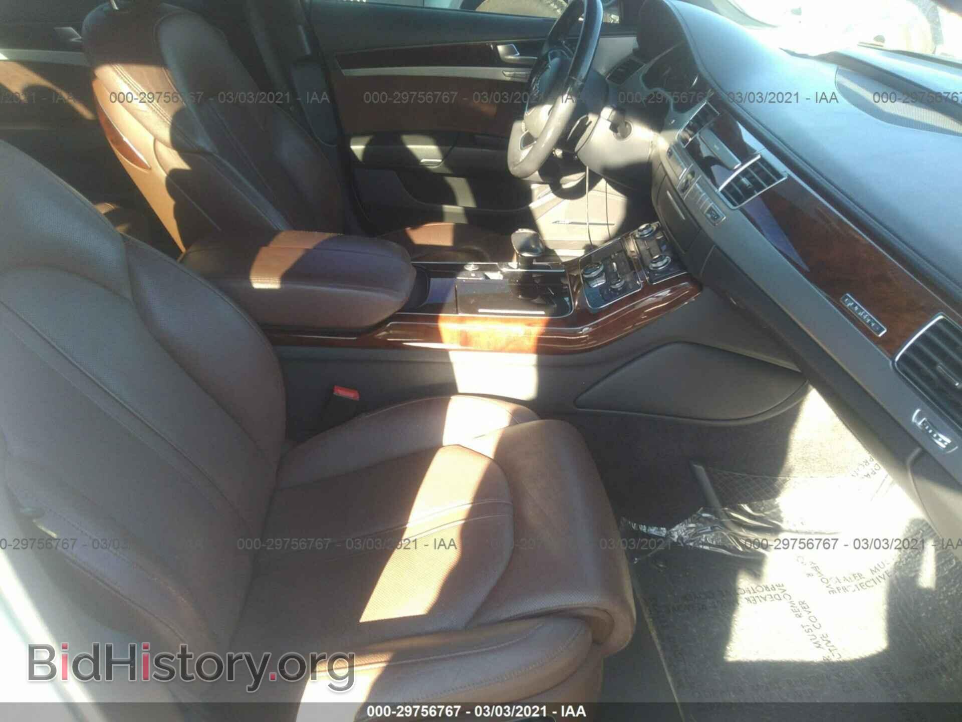 2012 AUDI A8 - VIN: WAUAVAFD7CN025102 - Фото 5