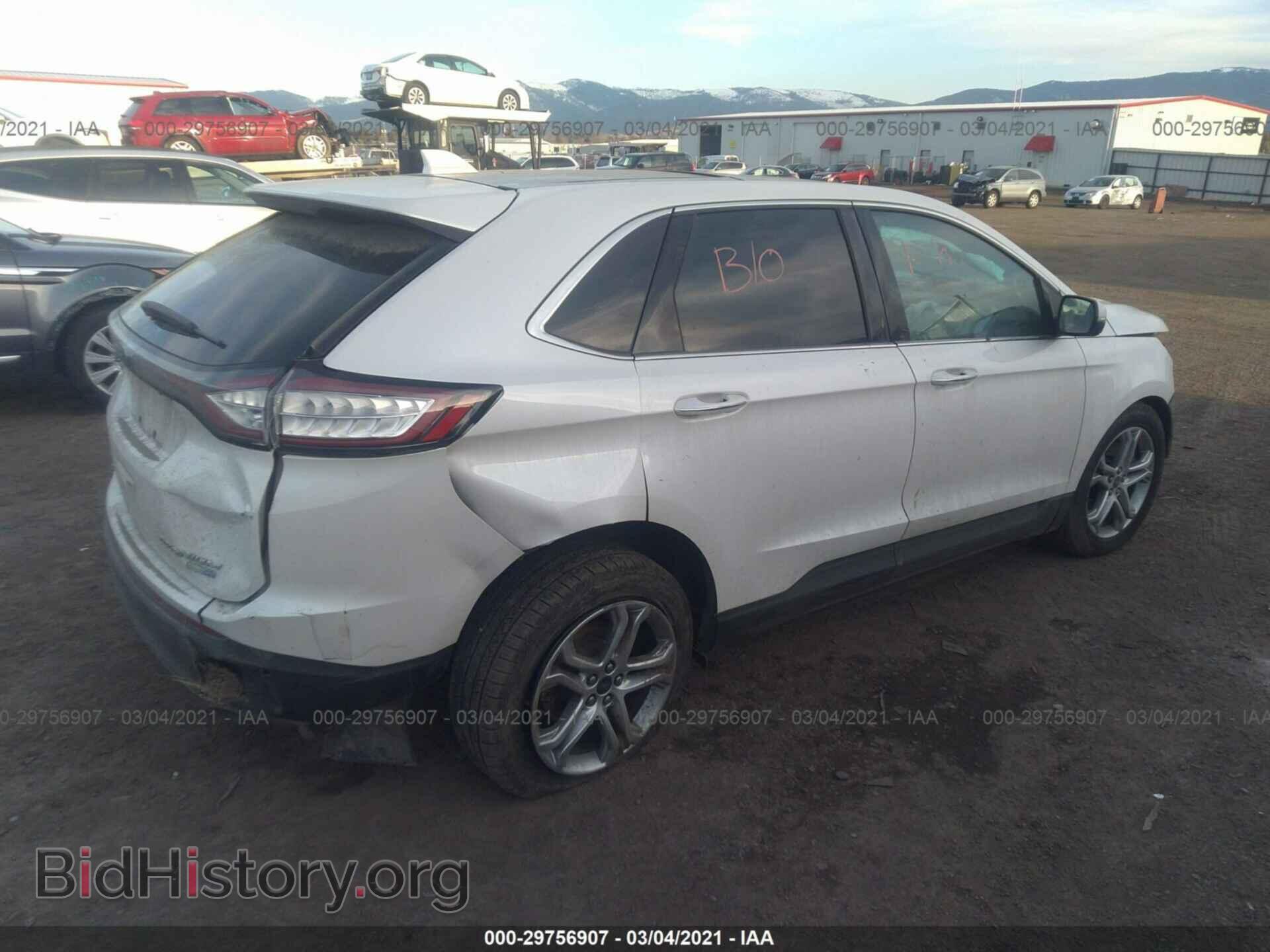 2015 FORD EDGE - VIN: 2FMTK4K99FBB27424 - Фото 4