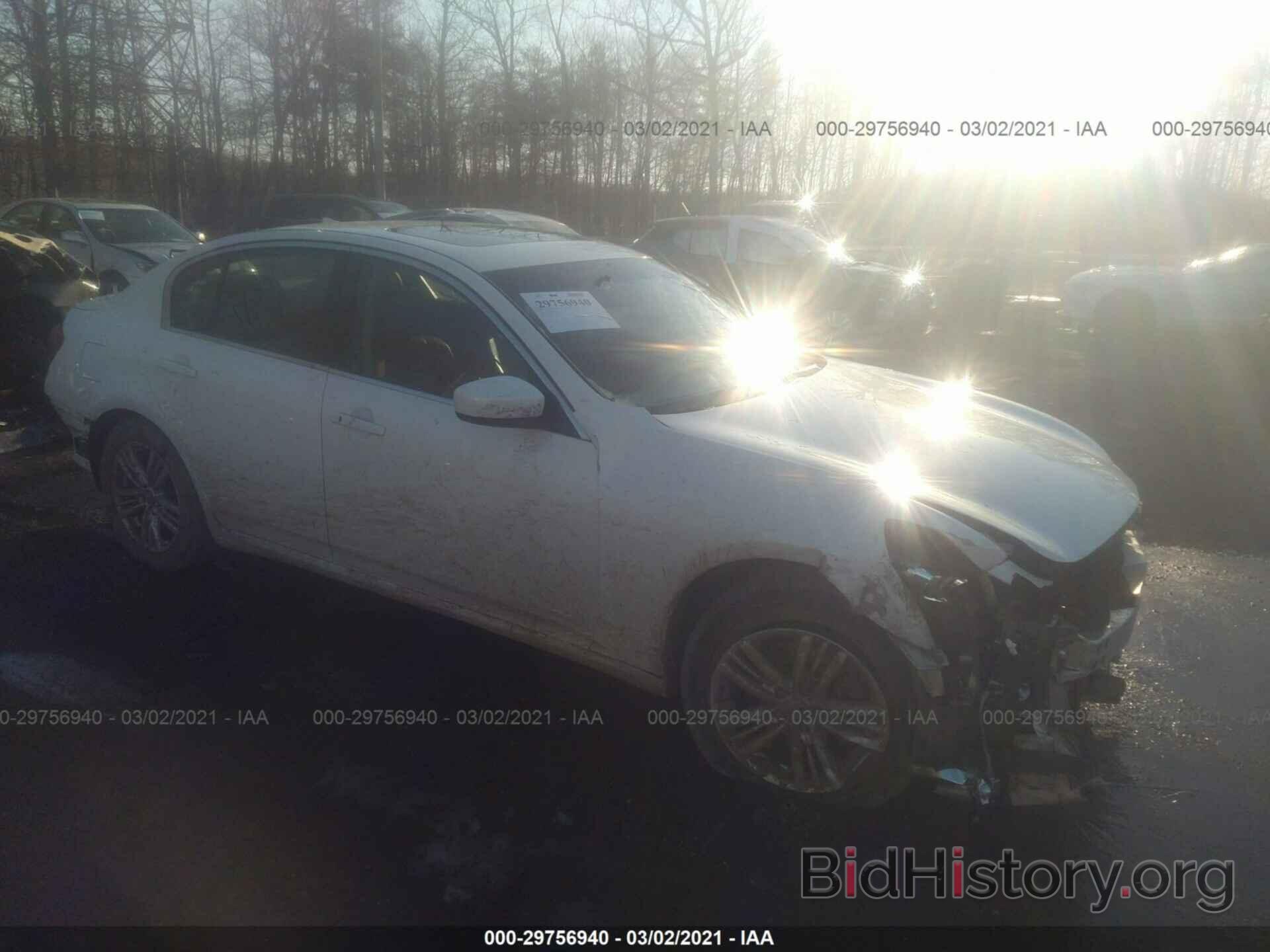 Photo JN1CV6AR3DM765977 - INFINITI G37 SEDAN 2013