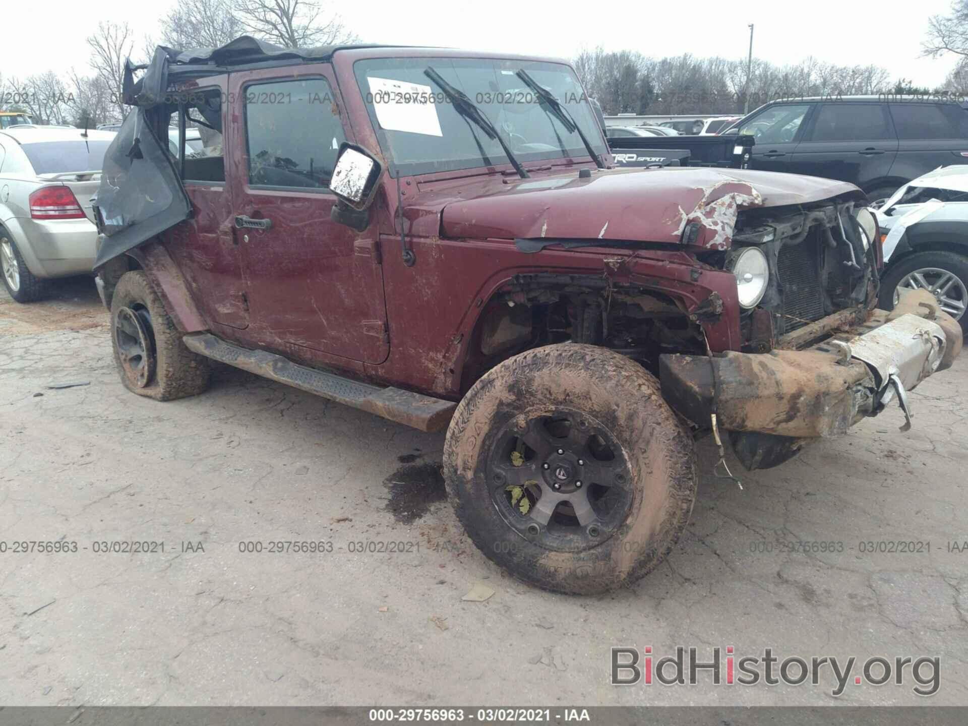 Photo 1J4BA5H11AL170376 - JEEP WRANGLER UNLIMITED 2010