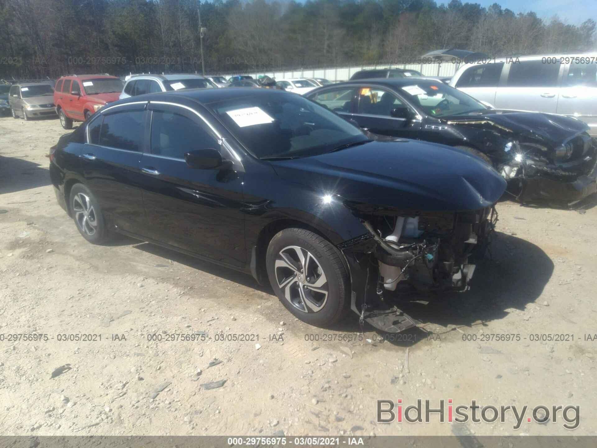 Photo 1HGCR2F38GA174355 - HONDA ACCORD SEDAN 2016