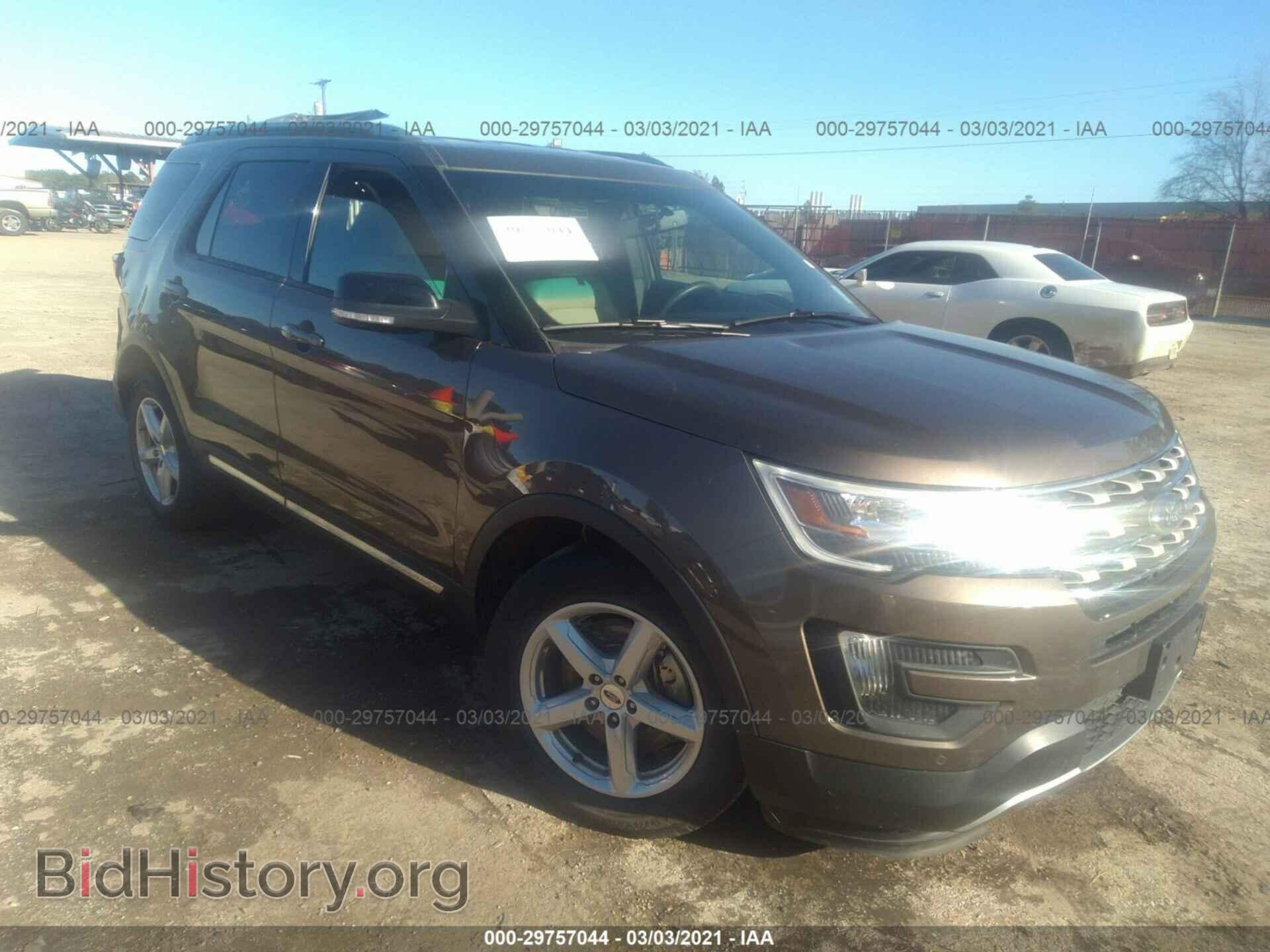 Фотография 1FM5K7D85GGA34375 - FORD EXPLORER 2016