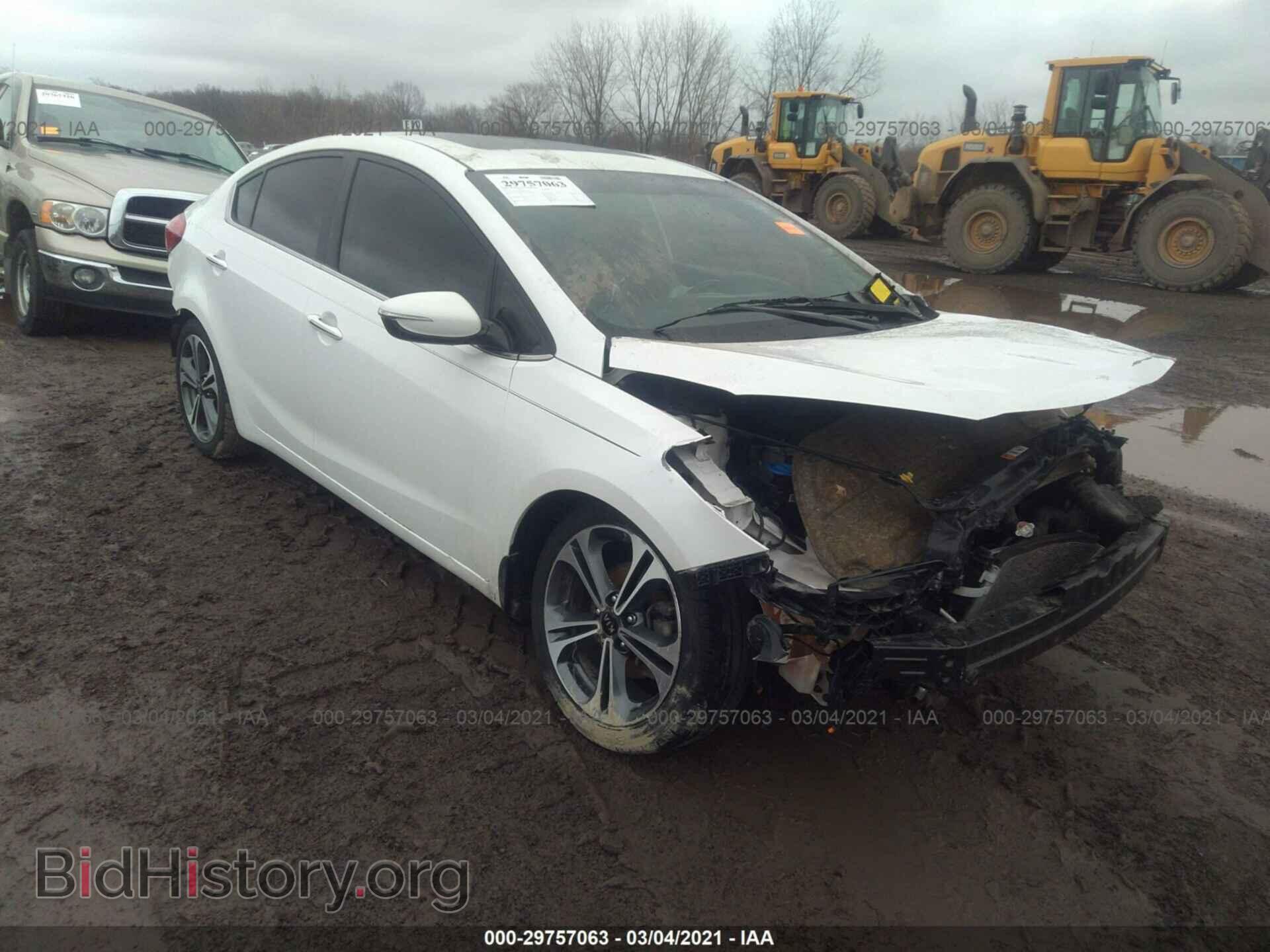 Фотография KNAFZ4A82F5266608 - KIA FORTE 2015