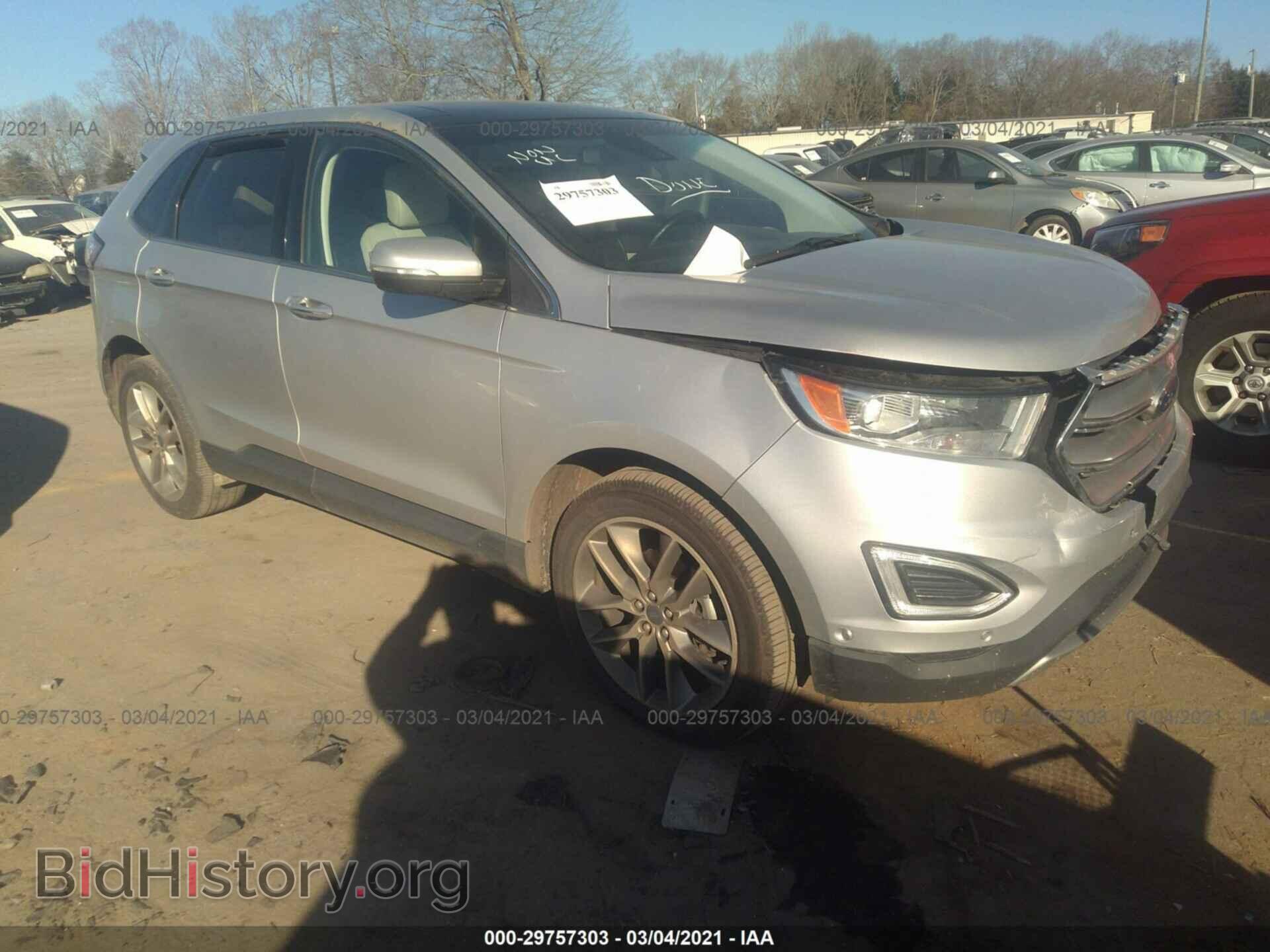 Photo 2FMPK3K99FBC41242 - FORD EDGE 2015