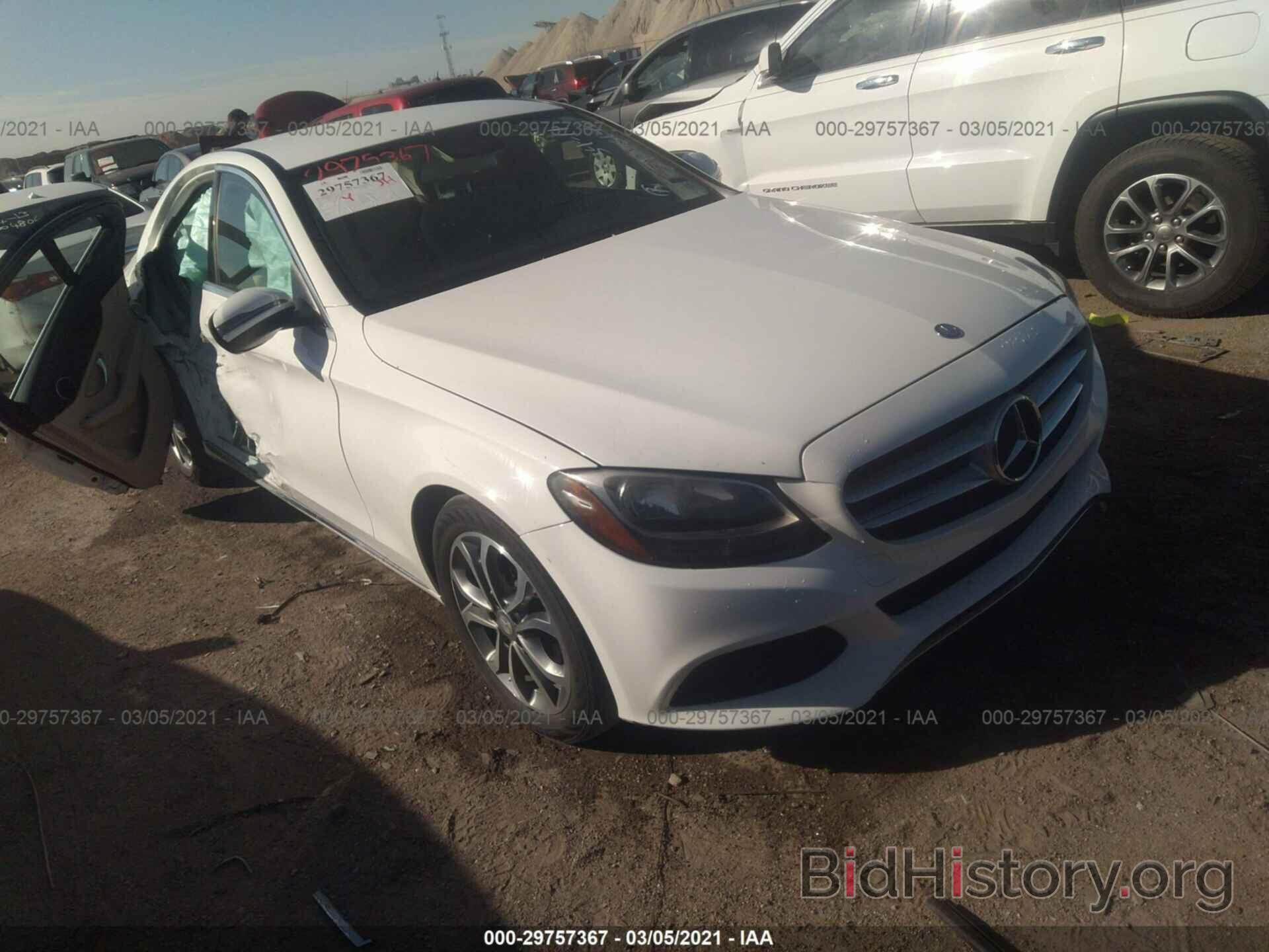 Photo 55SWF4JB3GU153806 - MERCEDES-BENZ C-CLASS 2016