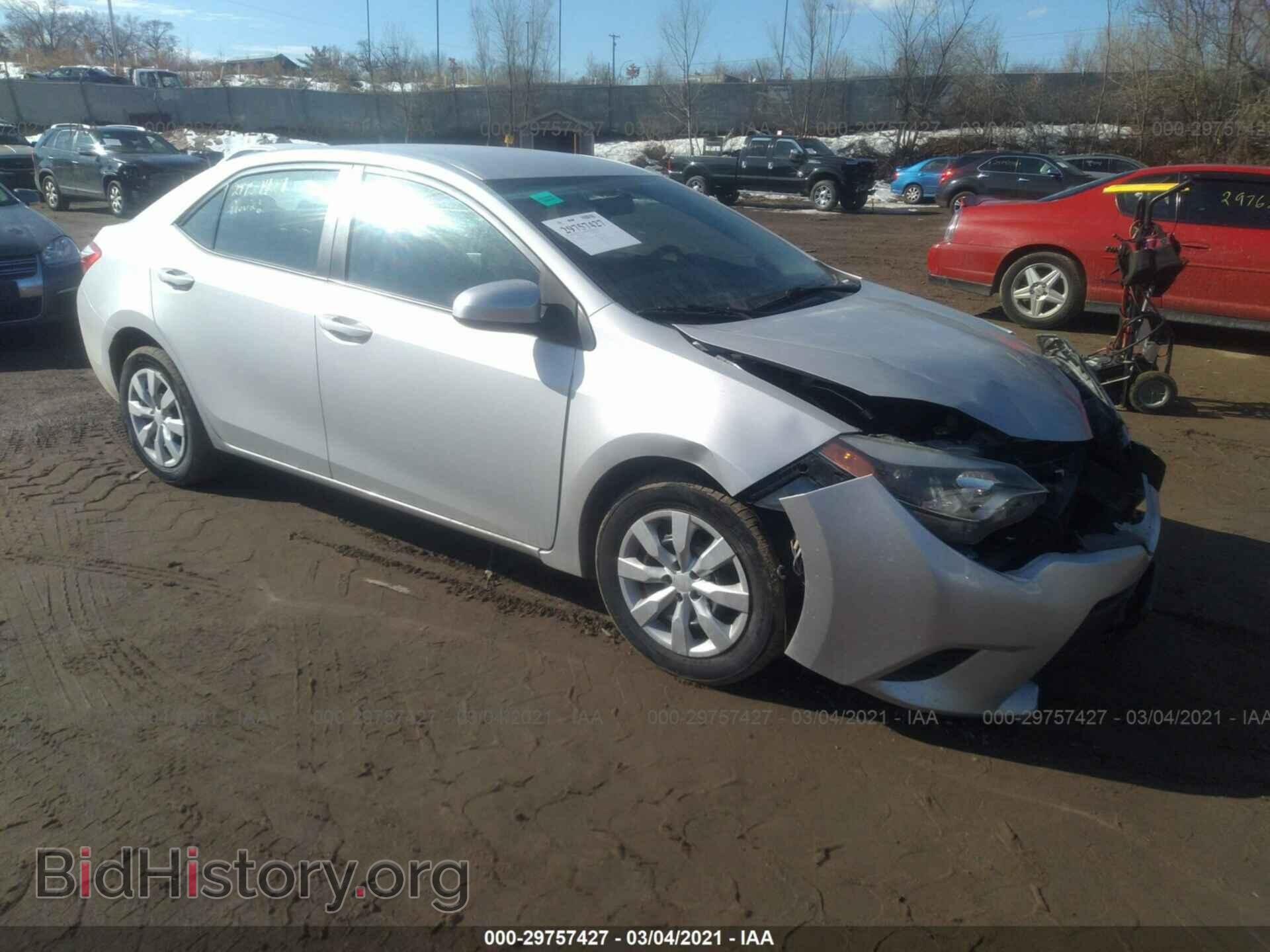 Фотография 2T1BURHE7EC182620 - TOYOTA COROLLA 2014