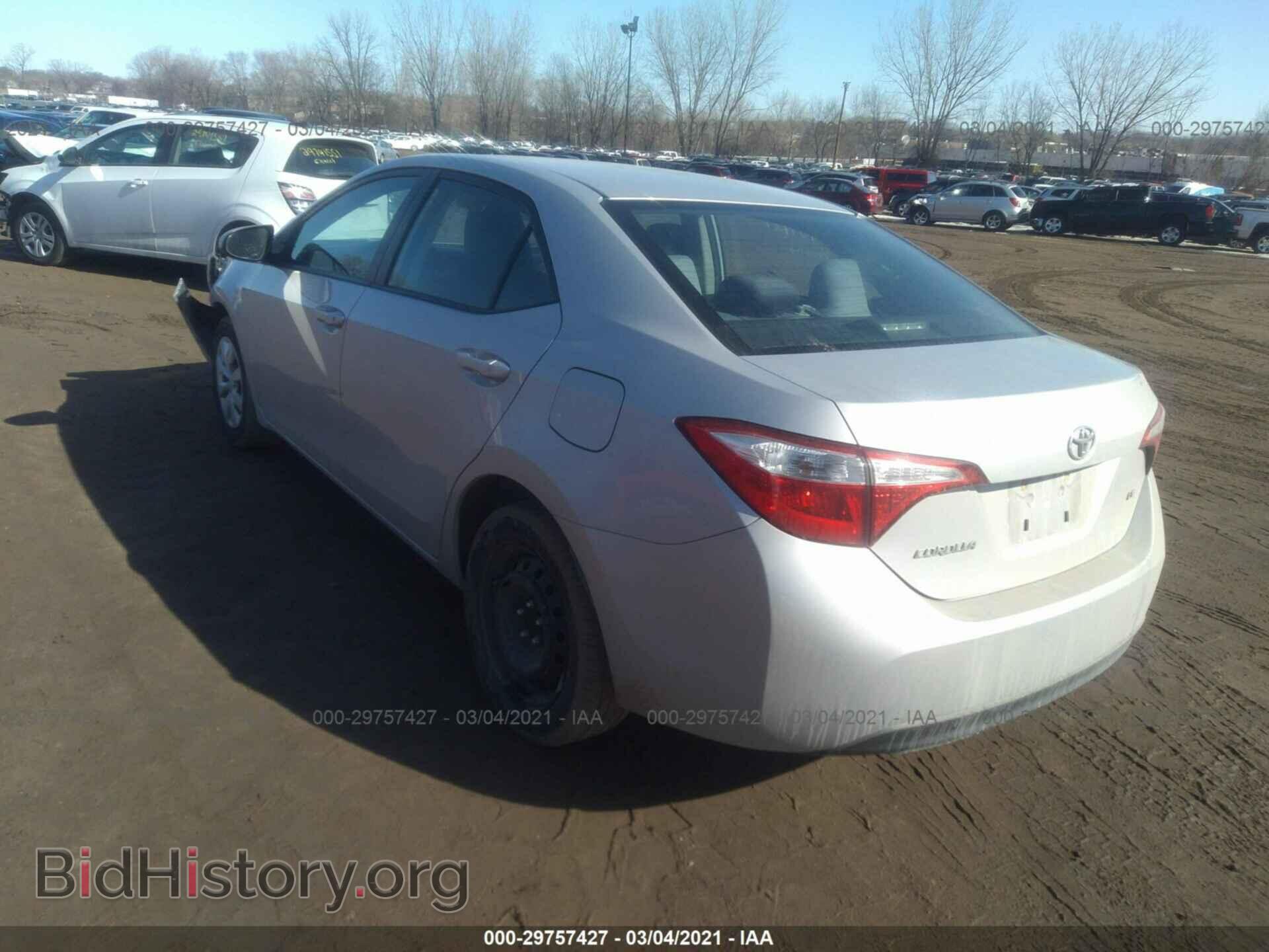 2014 TOYOTA COROLLA - VIN: 2T1BURHE7EC182620 - Photo 3