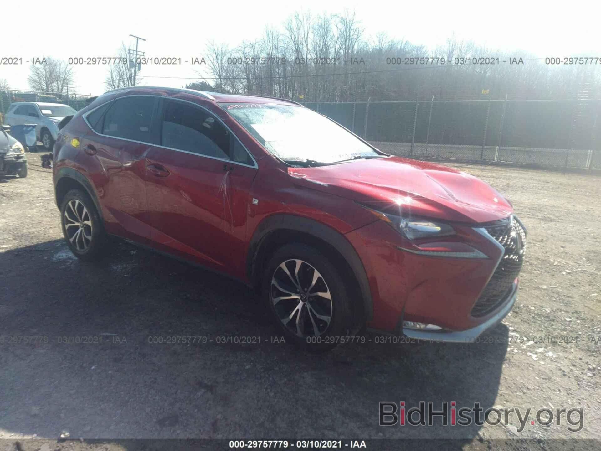 Photo JTJBARBZ2F2024123 - LEXUS NX 200T 2015