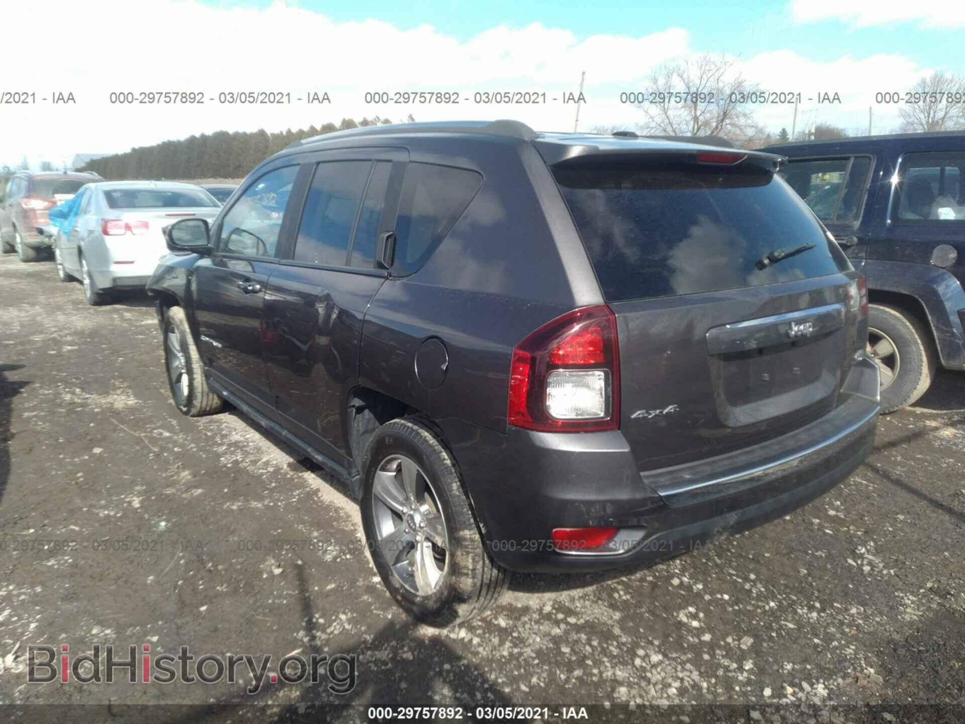 2017 JEEP COMPASS - VIN: 1C4NJDEB5HD100989 - Фото 3