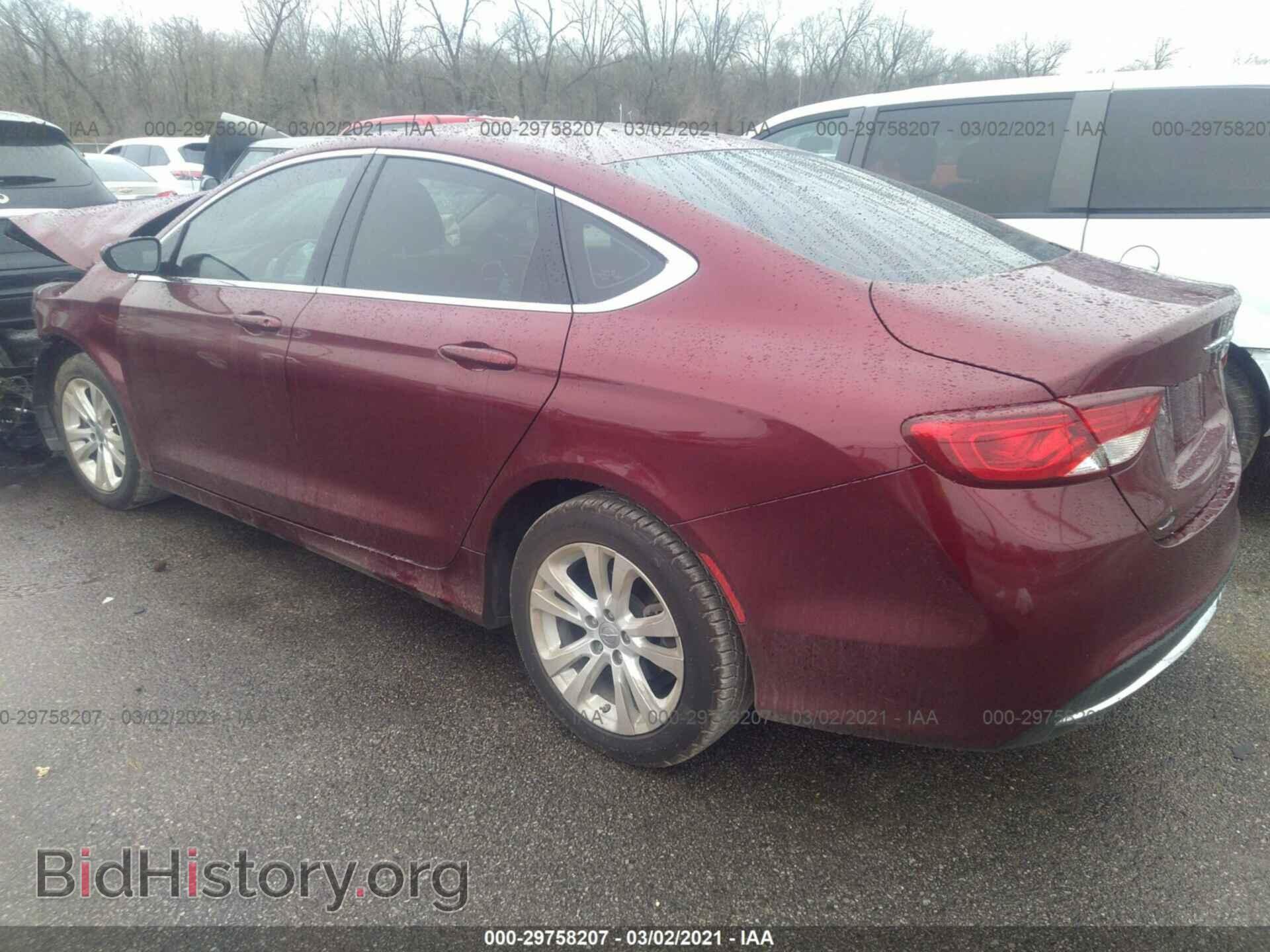 2016 CHRYSLER 200 - VIN: 1C3CCCAB2GN165796 - Фото 3