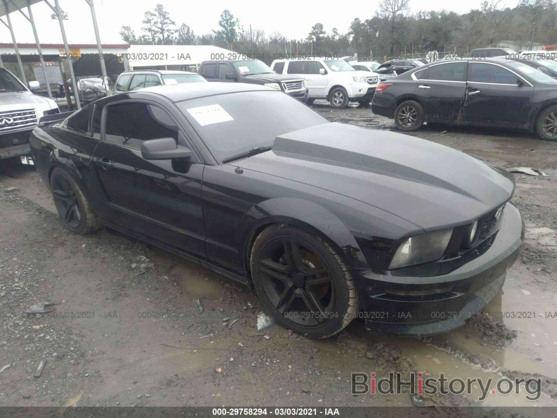Photo 1ZVFT82H075210515 - FORD MUSTANG 2007