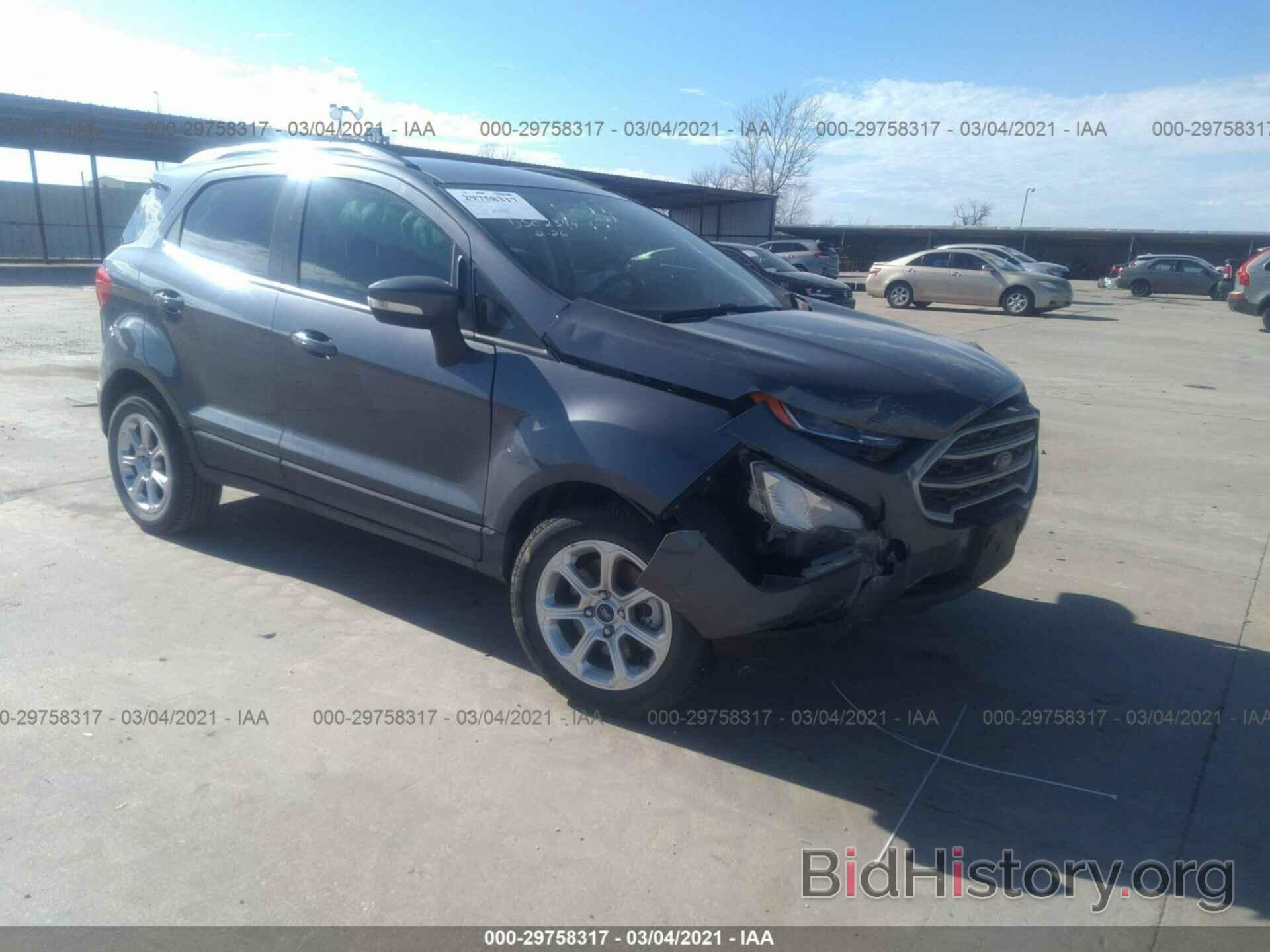 Фотография MAJ3S2GEXKC294065 - FORD ECOSPORT 2019