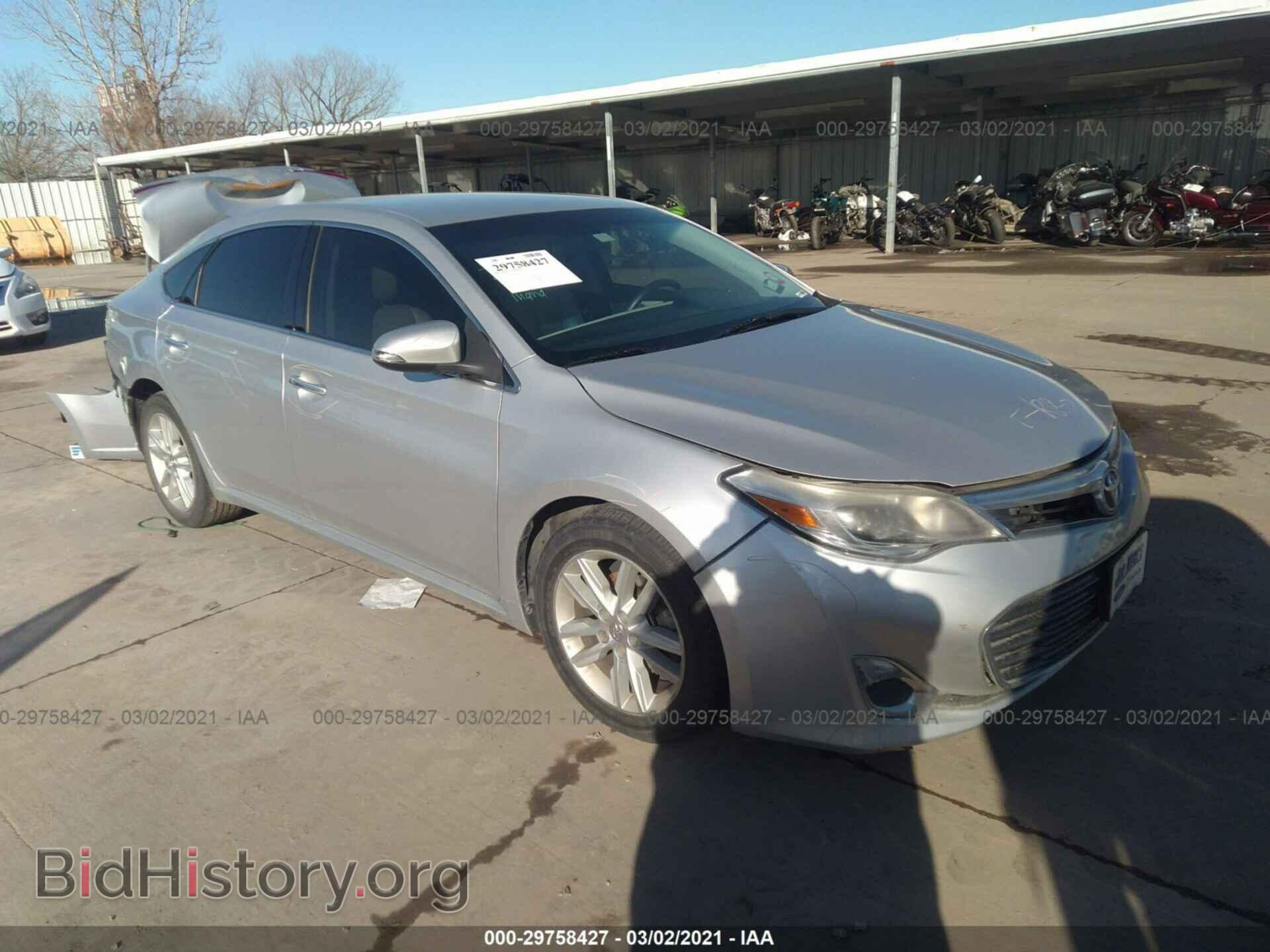 Photo 4T1BK1EB4EU091899 - TOYOTA AVALON 2014