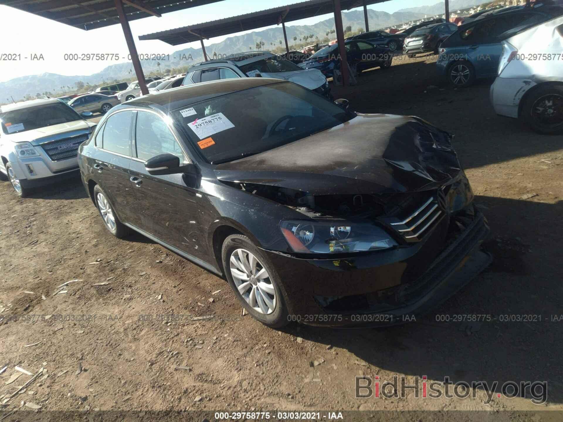 Photo 1VWAP7A36EC016806 - VOLKSWAGEN PASSAT 2014