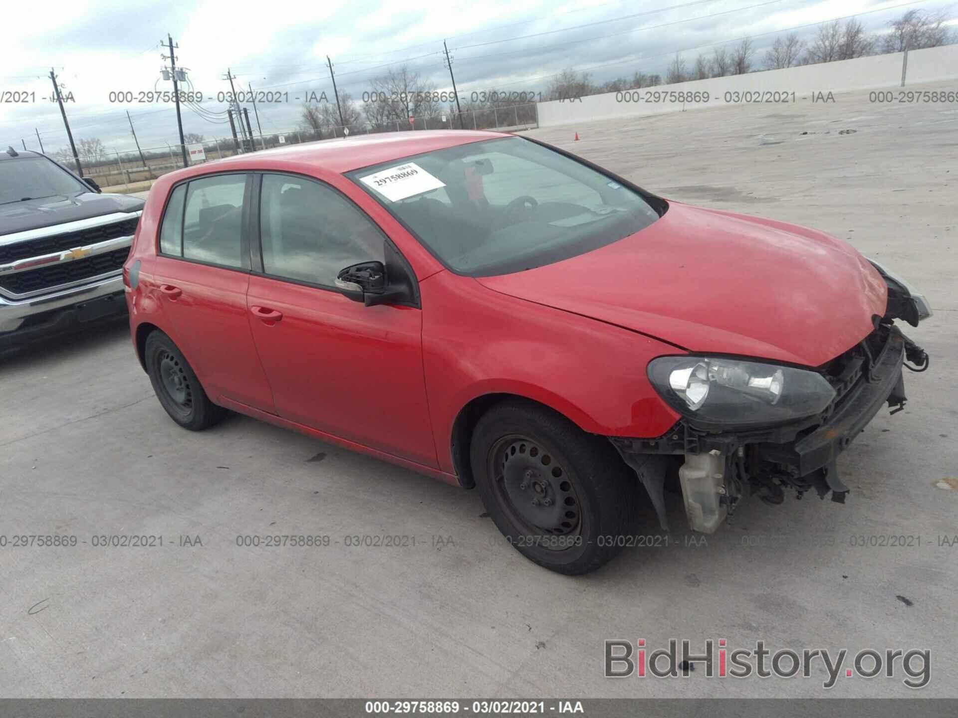 Photo WVWDB7AJ9CW293099 - VOLKSWAGEN GOLF 2012